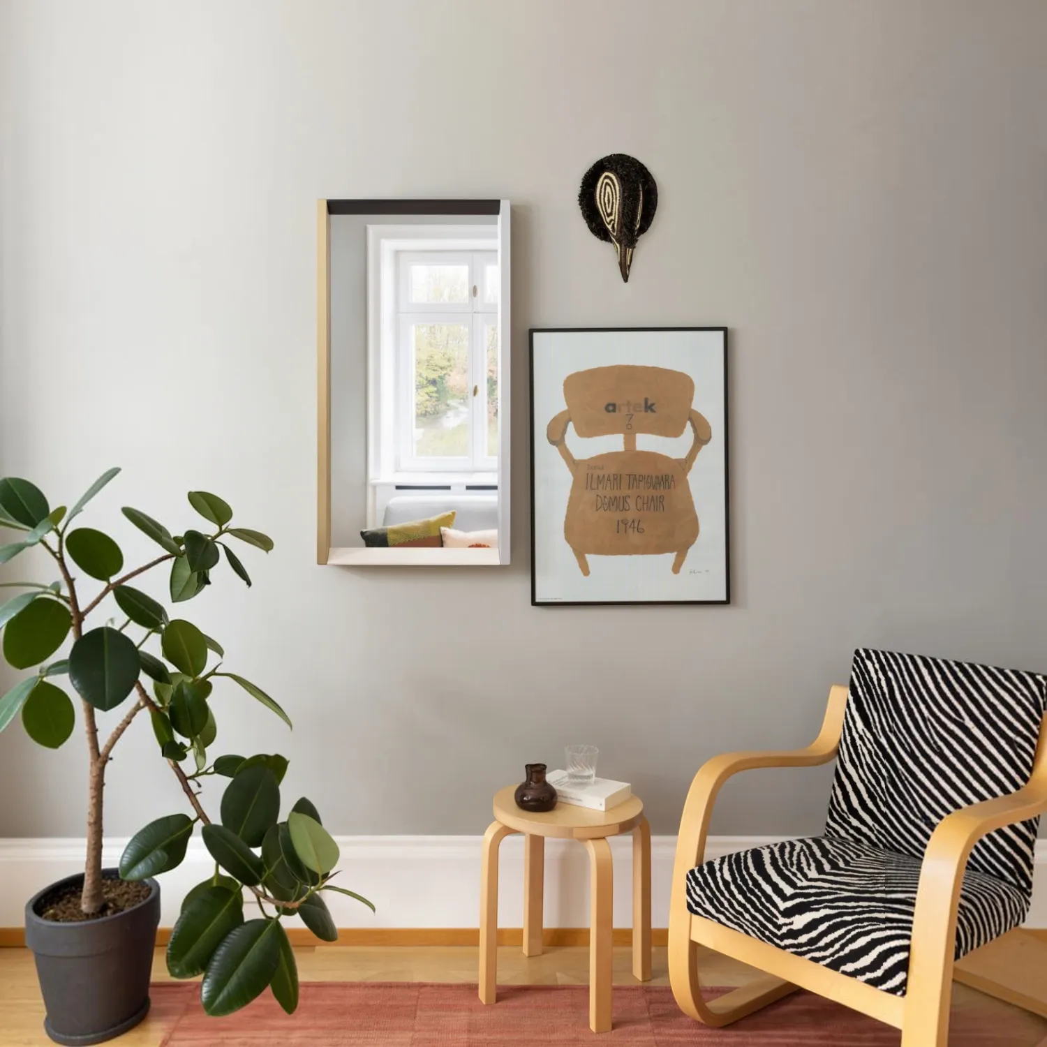 Vitra - Colour Frame Spiegel neutral medium