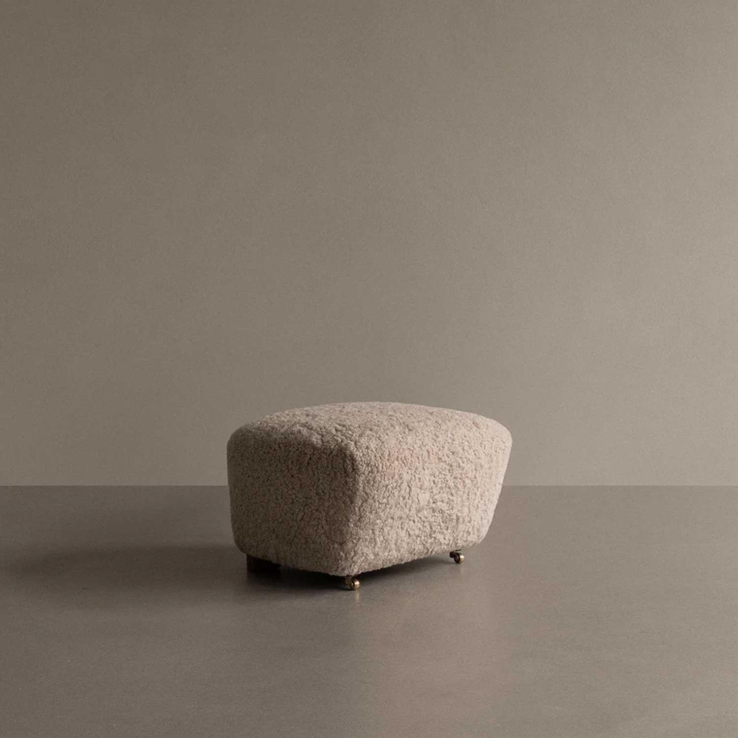 Audo - The Tired Man Fußteil Natural Oak/Moonlight