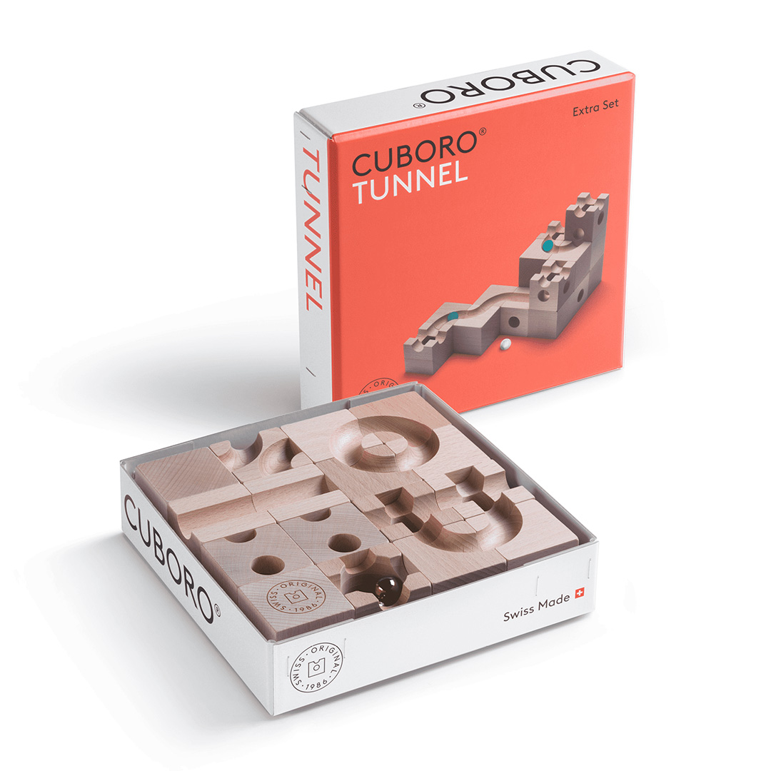 cuboro tunnel kugelbahn holzspielzeug 69943