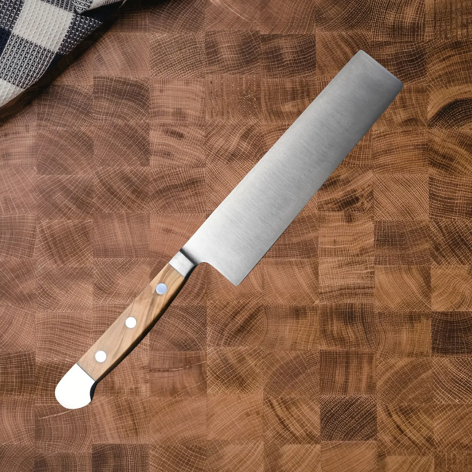 Güde - Nakiri Gemüsemesser 18 cm Serie Alpha-Olive