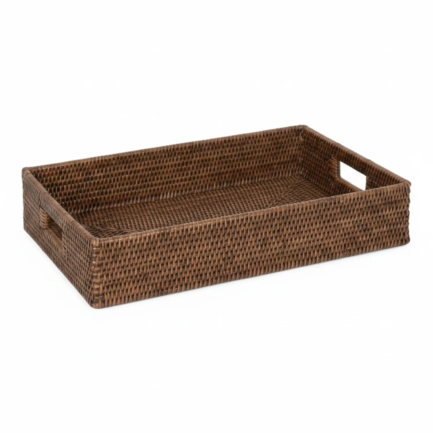 Decor Walther - Basket Tray Tablett dunkel