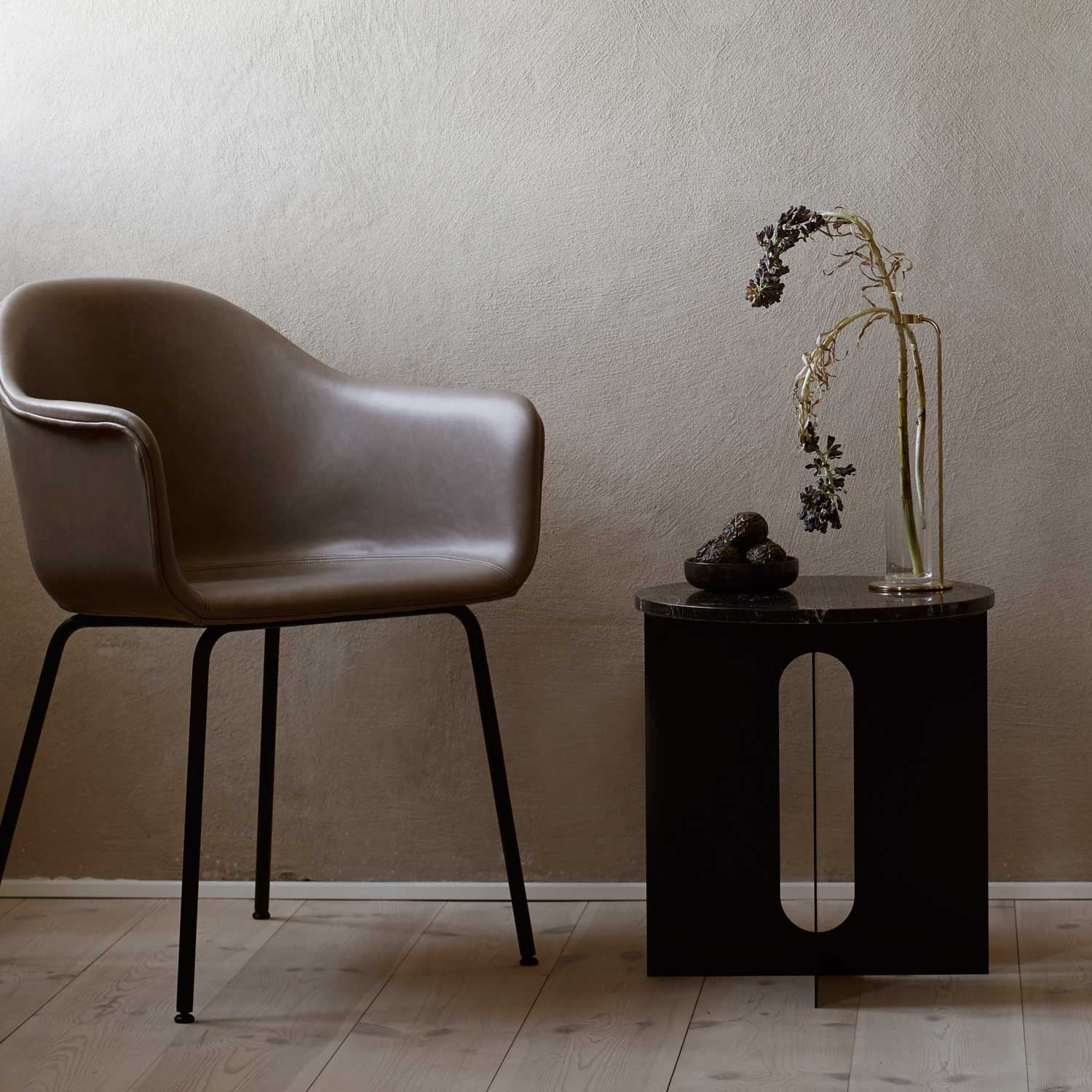 Audo - Androgyne Beistelltisch schwarz