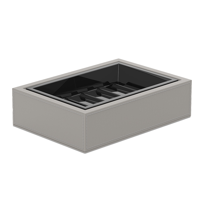 decor walther brownie seifenschale STS taupe schwarz 0937949 91975