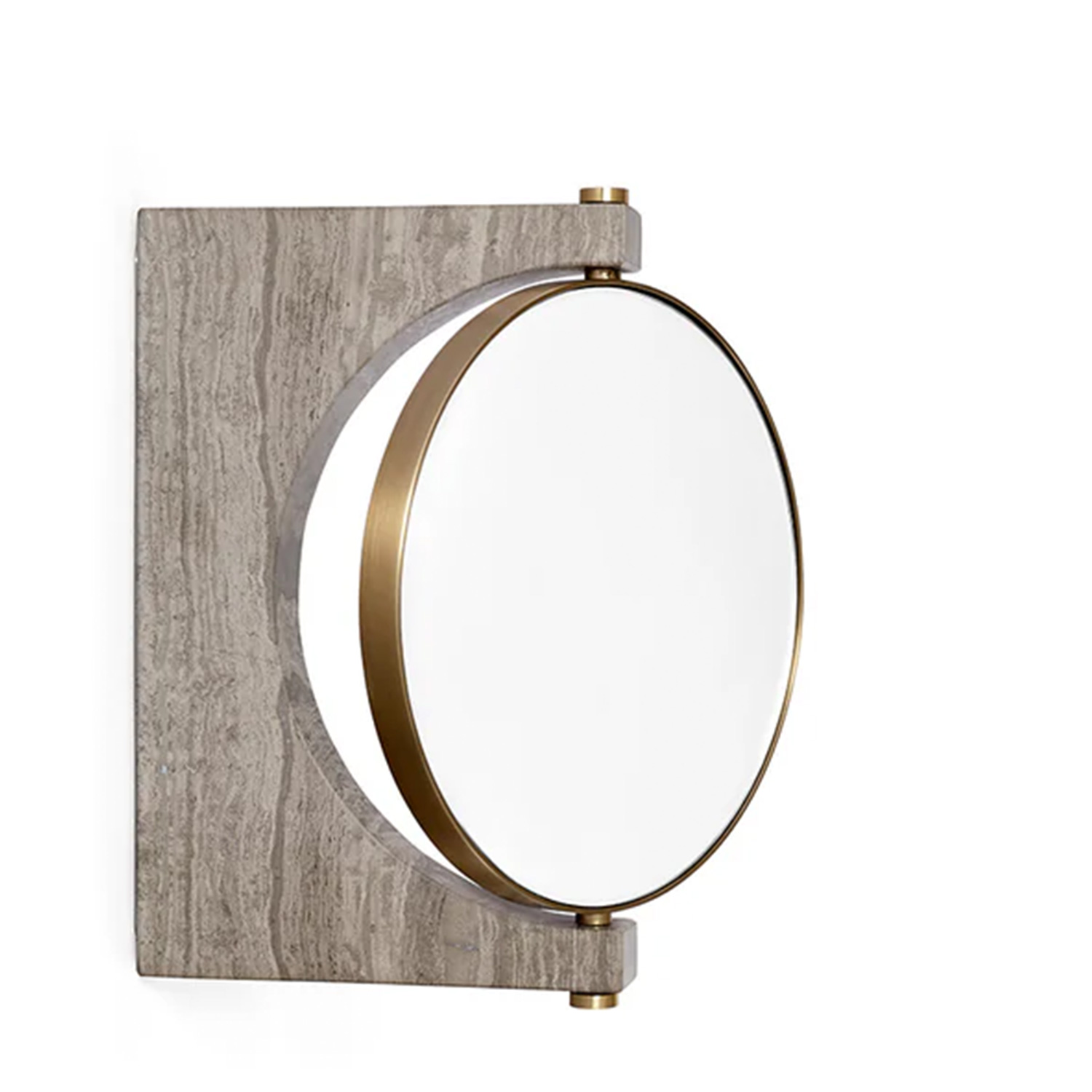 Audo Pepe Marmor Wandspiegel brauner Marmor Seite 103785