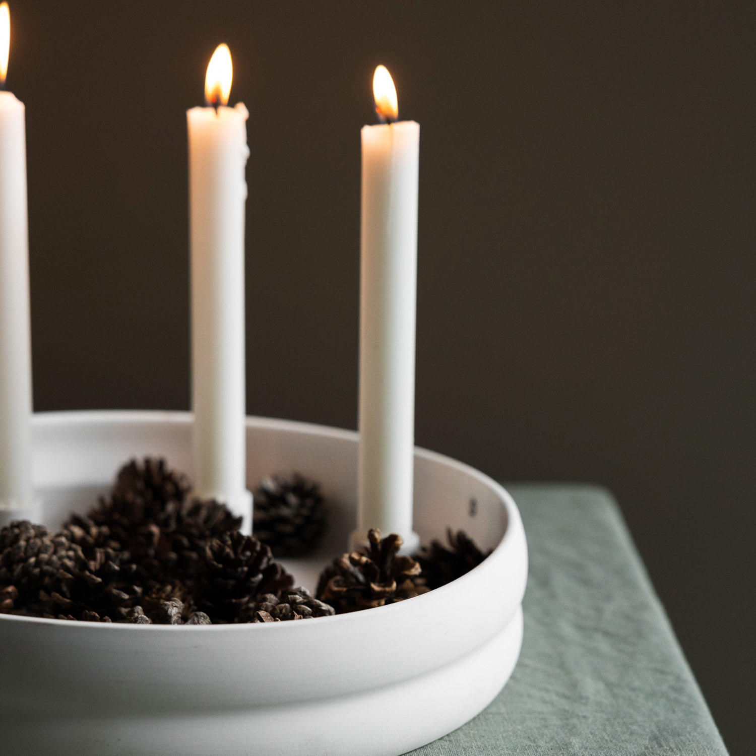 storefactory kvistholmen kerzenhalter weiss tisch leuchtend 98216