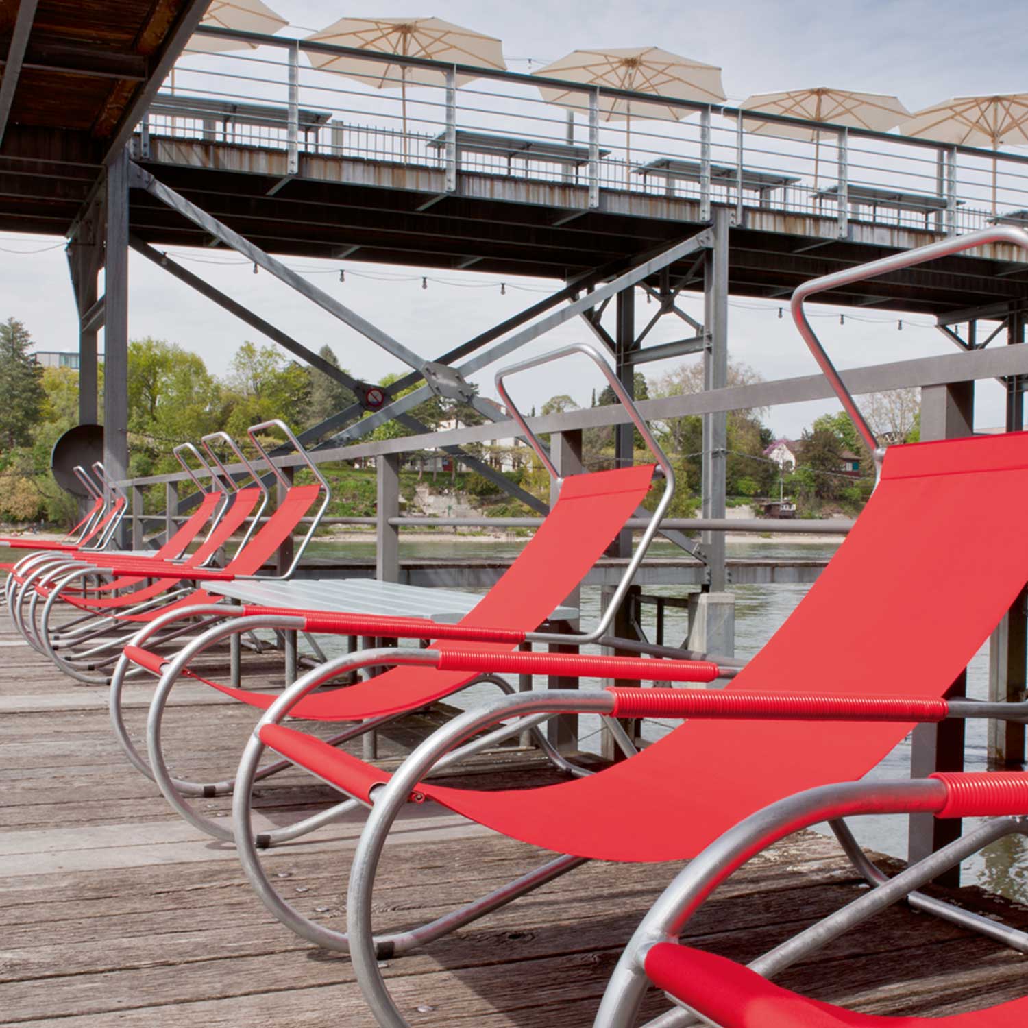 wb form - Lido Liege dunkelgrün (Outdoor)