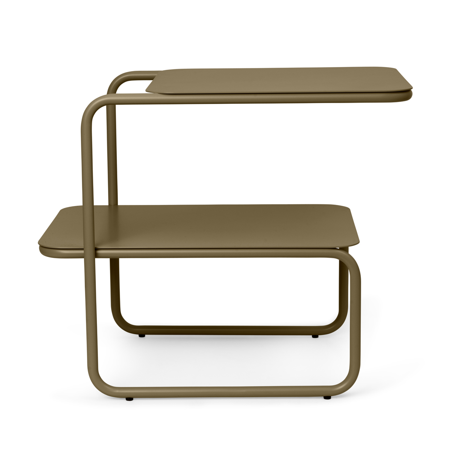 ferm living level side table olive 66778