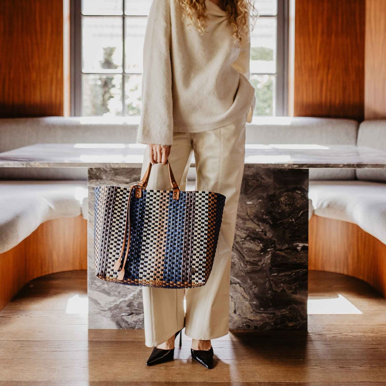 Handed By - Harper Shopper sienna mix