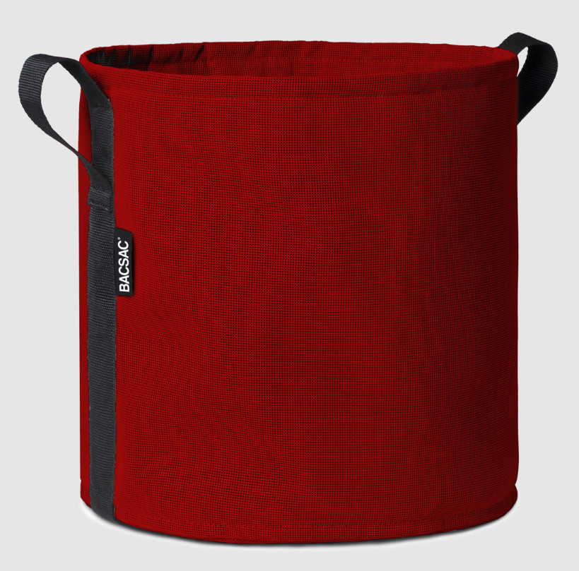 Bacsac - Pflanztasche POT 25 L mohnrot