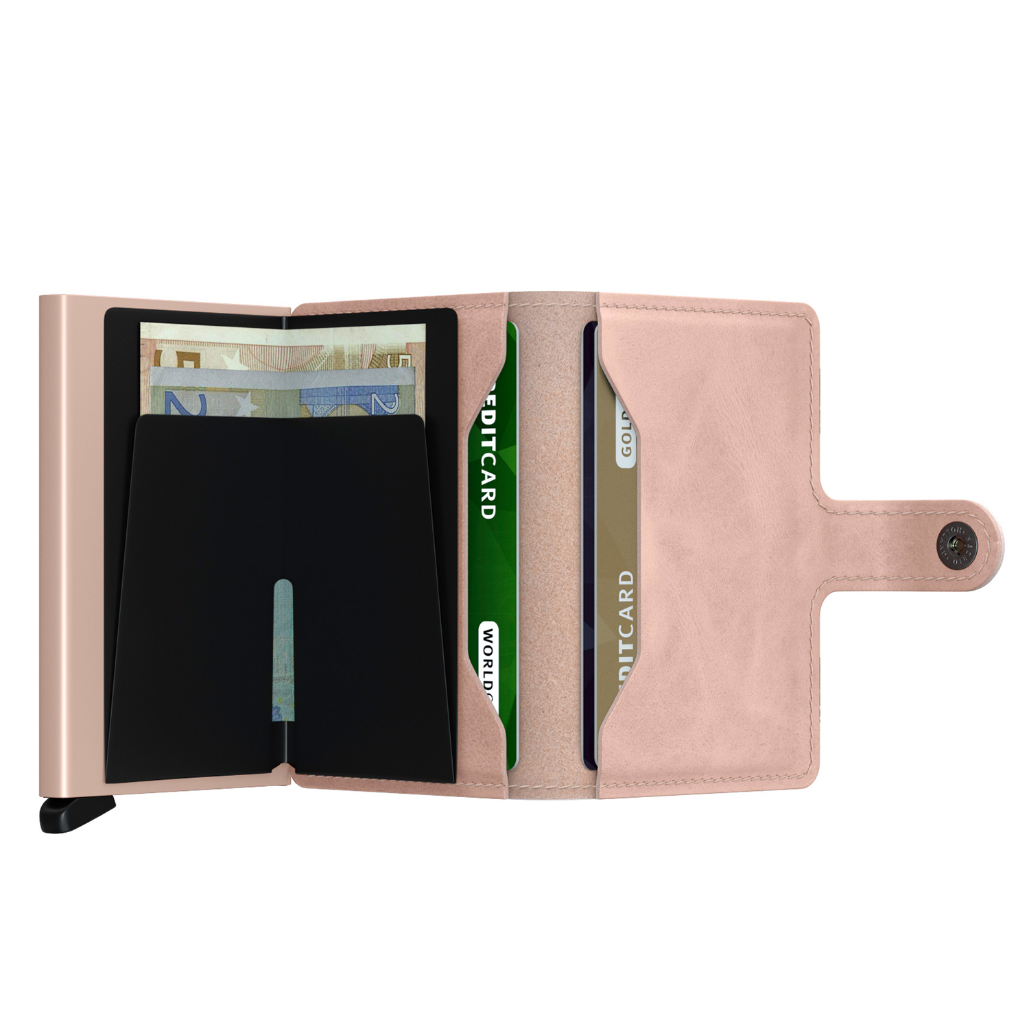 secrid miniwallet vintage rose offen 79039