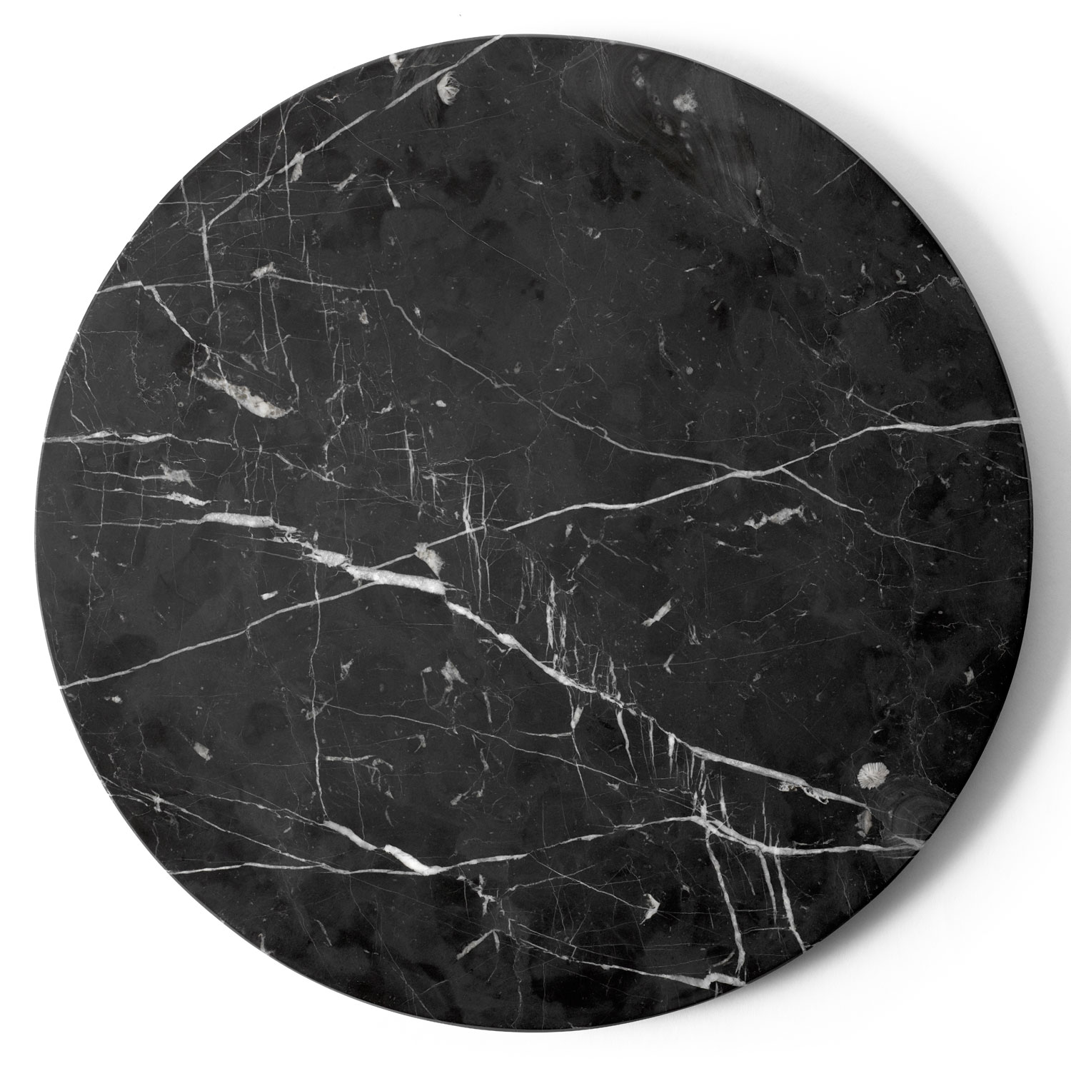 menu Androgyne Side Table Black marmorplatte