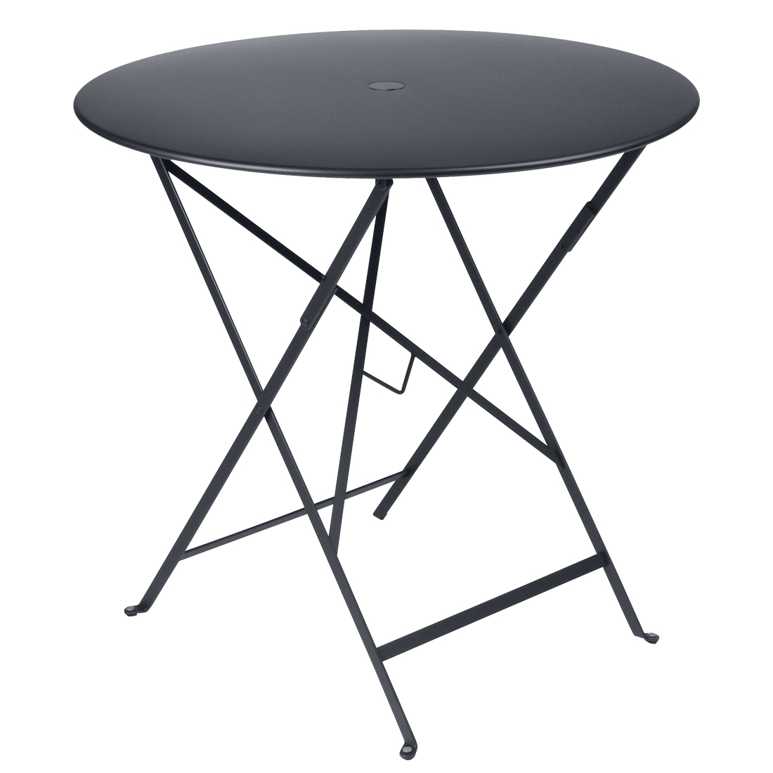 fermob bistro tisch rund 77cm anthrazit 47 77562