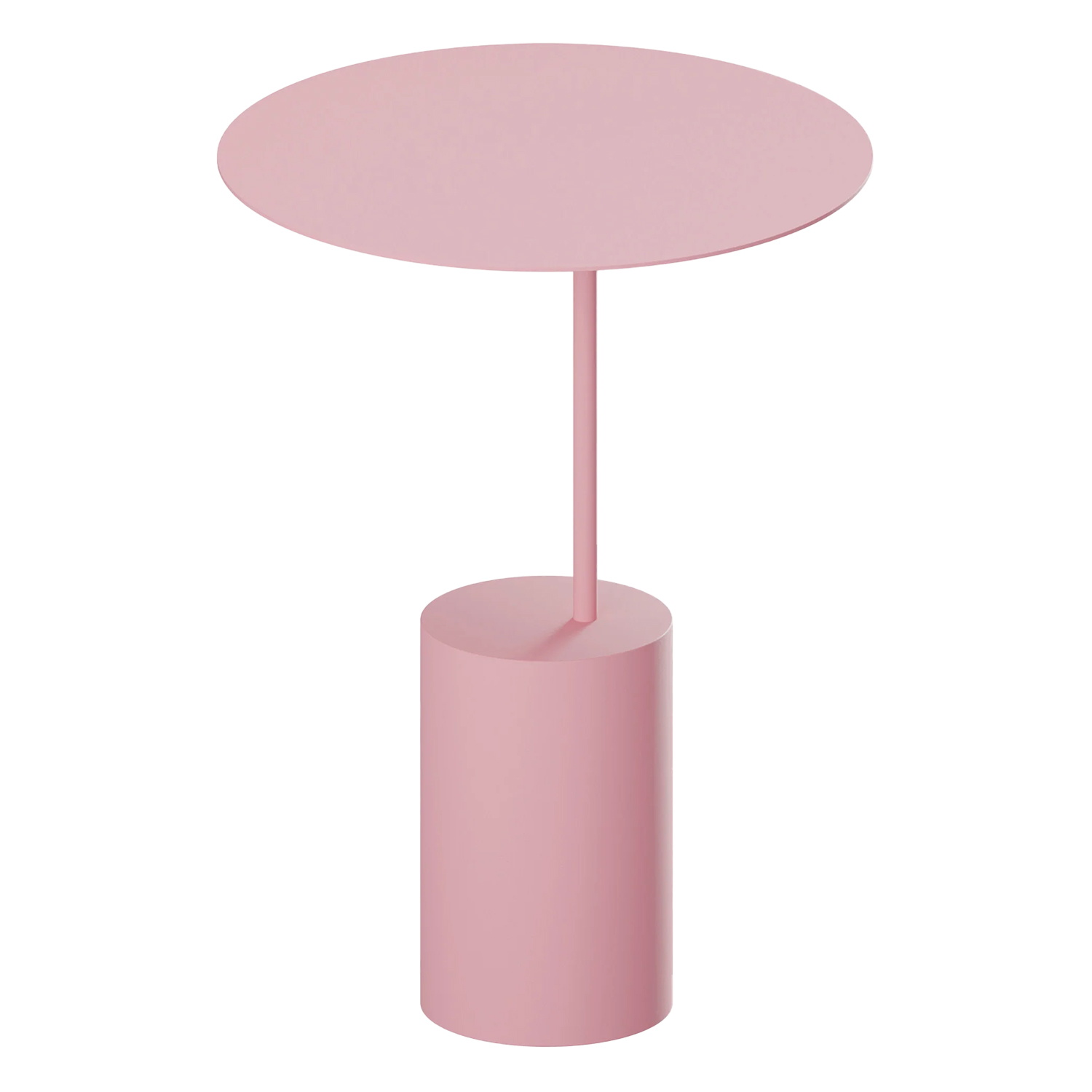 Metallbude - Ciro Beistelltisch pink lemonade