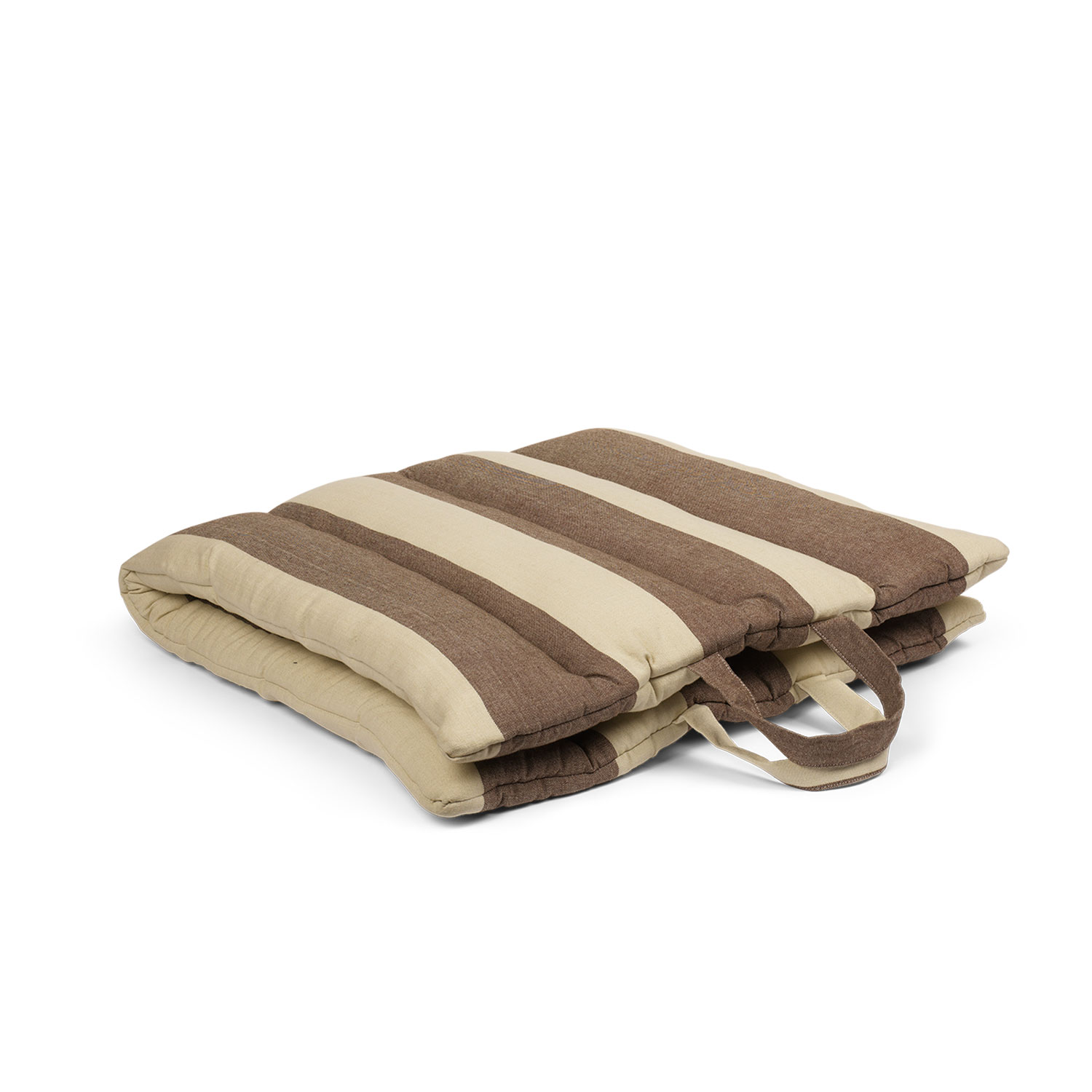 fermLIVING Strand Folding Mat CarobBrownParchment 1104269088 102020