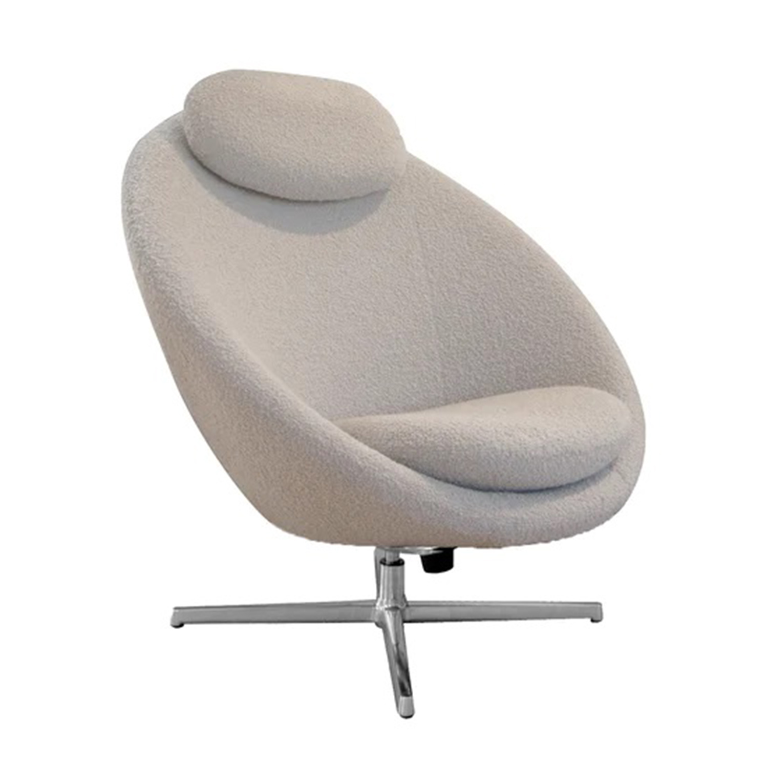 cane line pace loungesessel light brown scent polished aluminium 97538