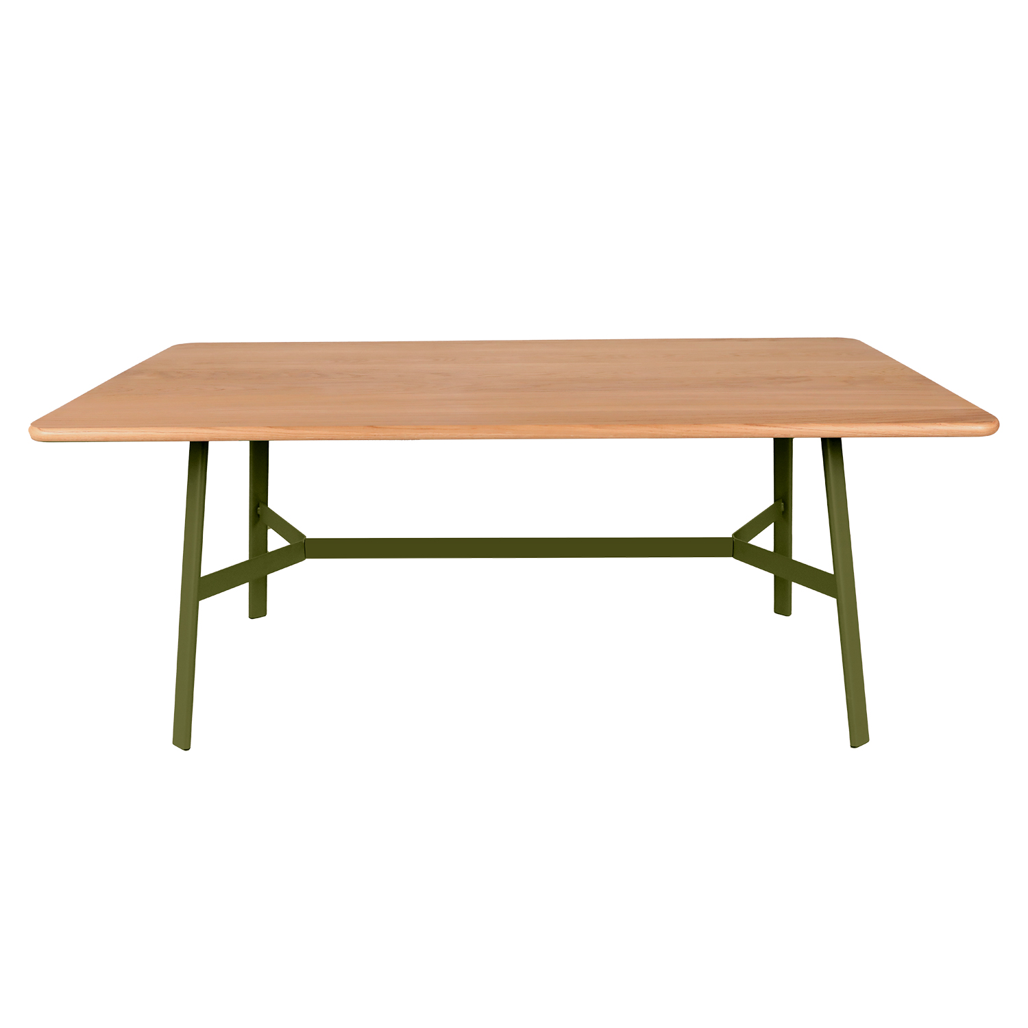 Fermob - So'O Tisch Eiche 180x90 cm acapulcoblau