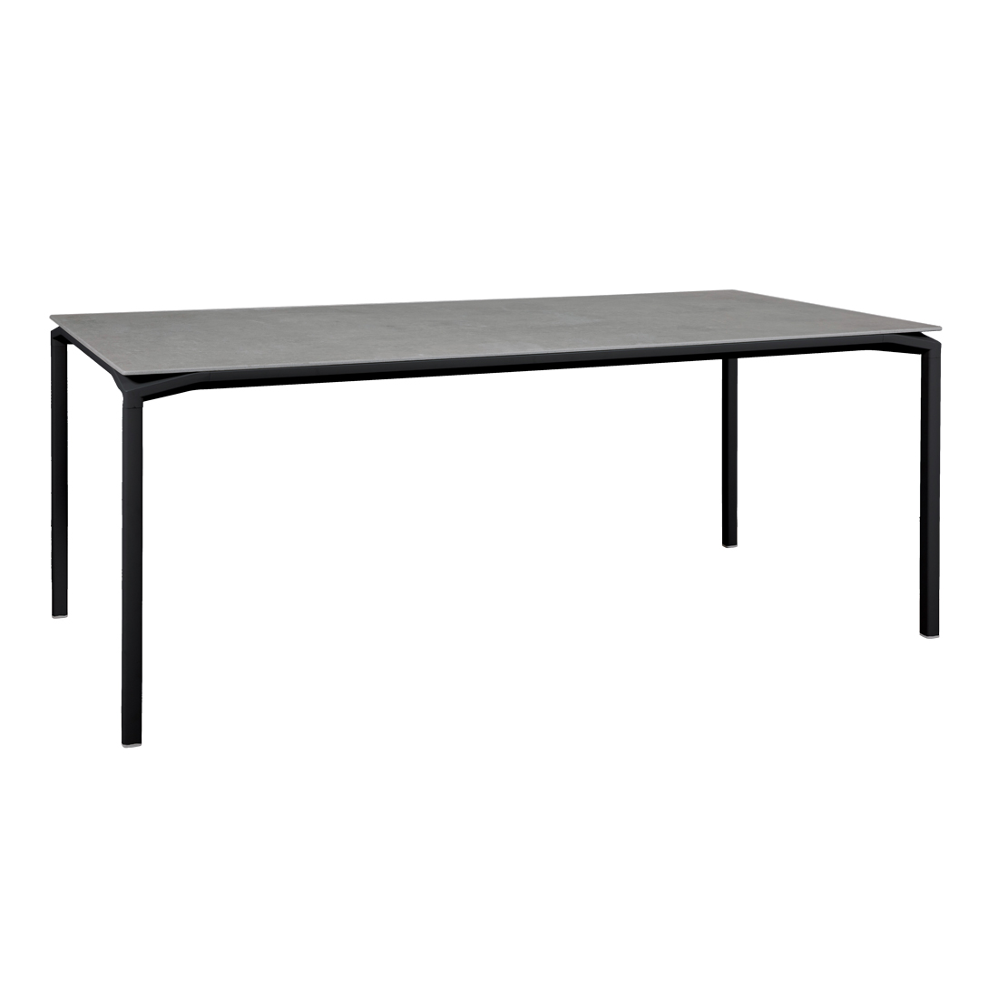 Fermob - Calvi Mineral Tisch 195x95 cm kreta lakritze