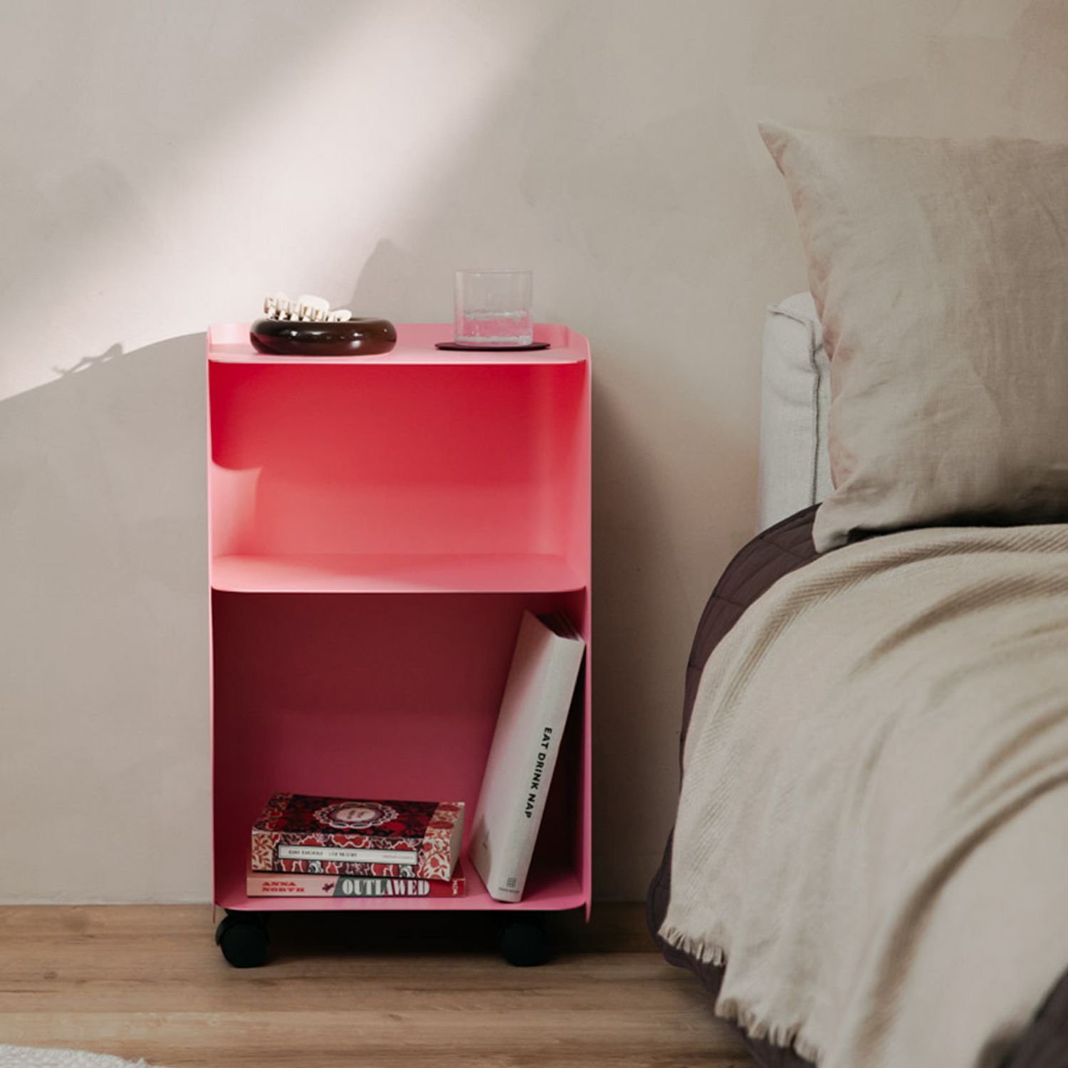 Metallbude - Juno Rollcontainer Größe S schwarz