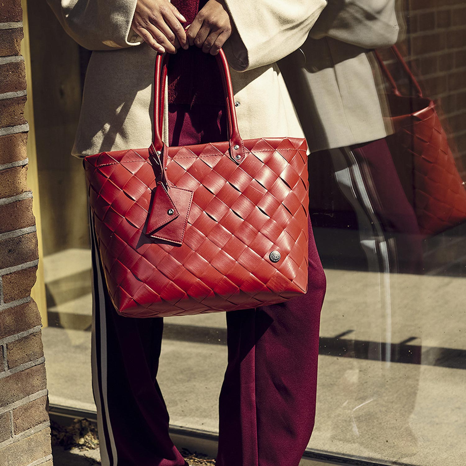 Handed By - Chloé Shopper laurel green