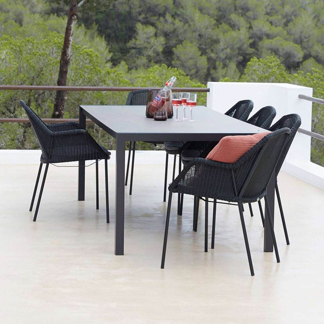 cane line breeze sessel schwarz outdoor 78490