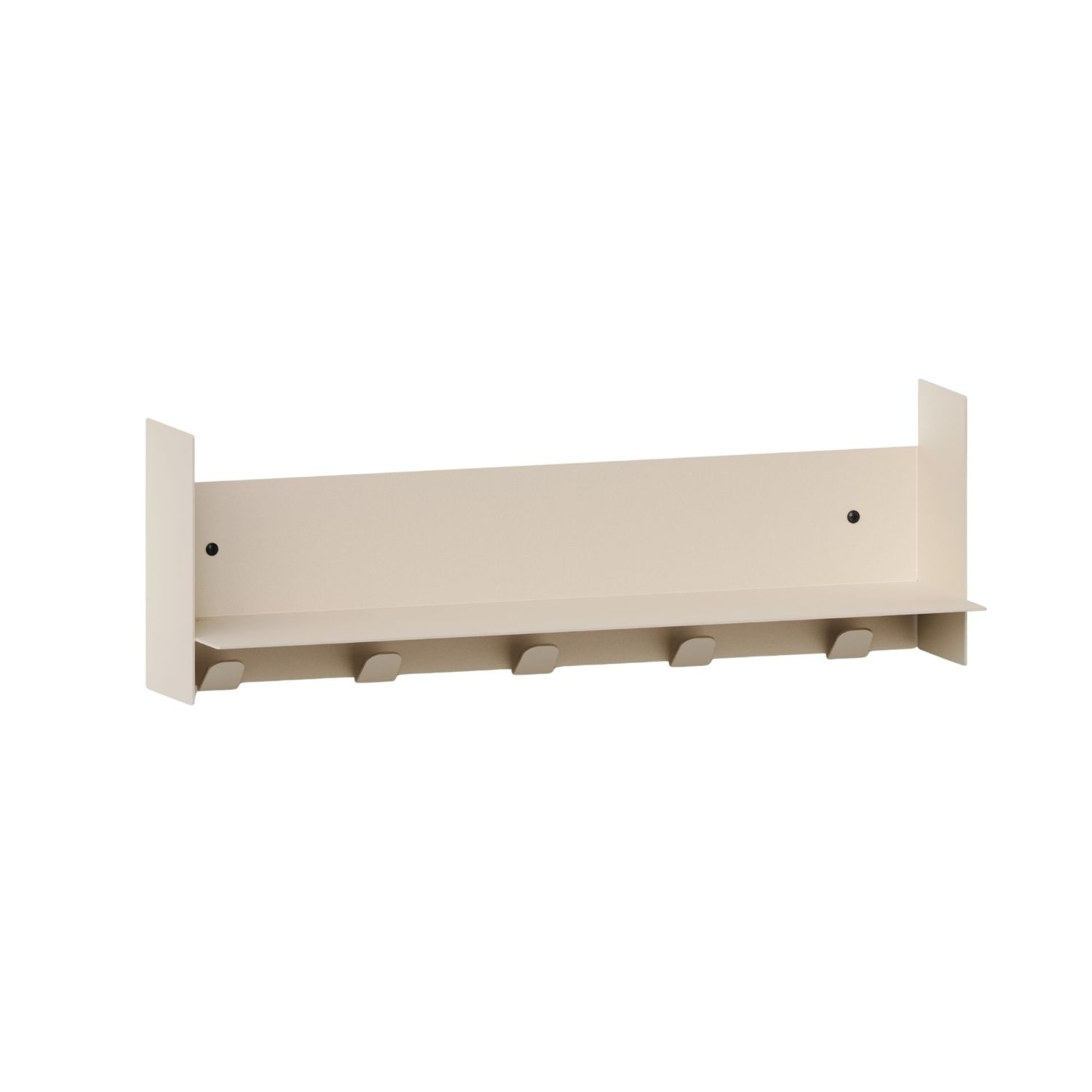 Tiptoe - PLI Wandgarderobenregal 60x15 cm weiss creme