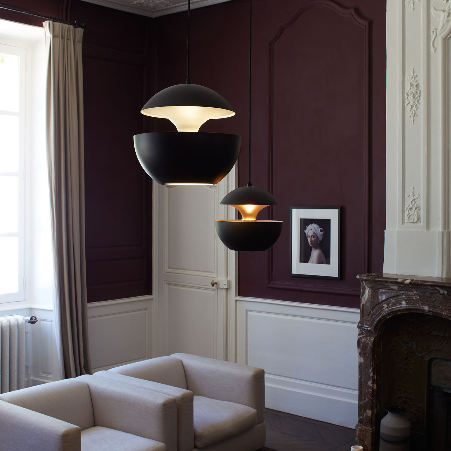 dcw pendant here comes the sun schwarz 68217