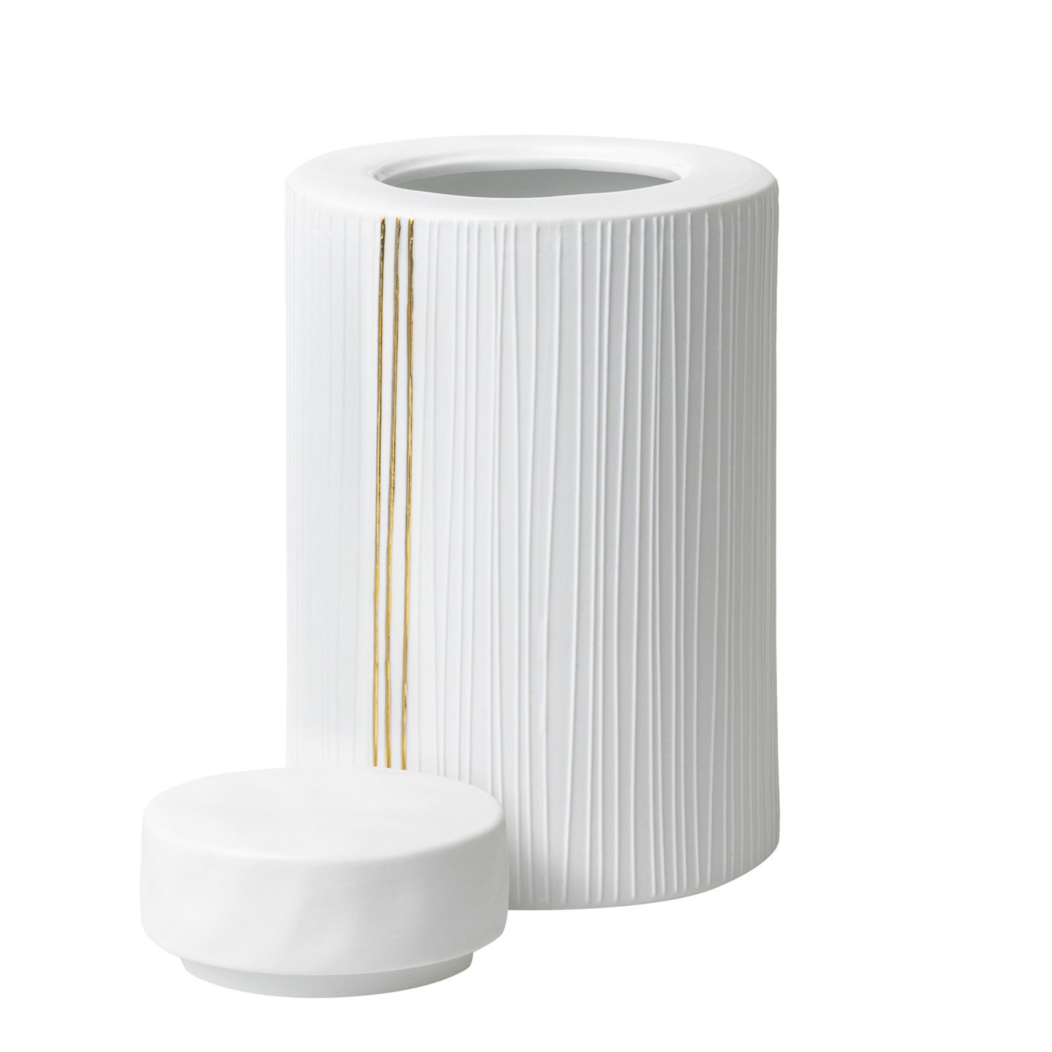 Raeder Design Porzellandose Streifen 16990 100533