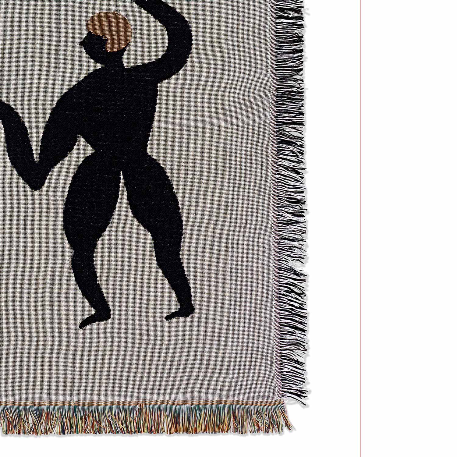 ferm living free tapestry decke close up 90864