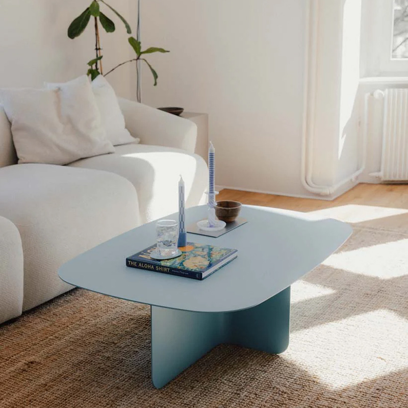 Metallbude - Livia Couchtisch mango lassi