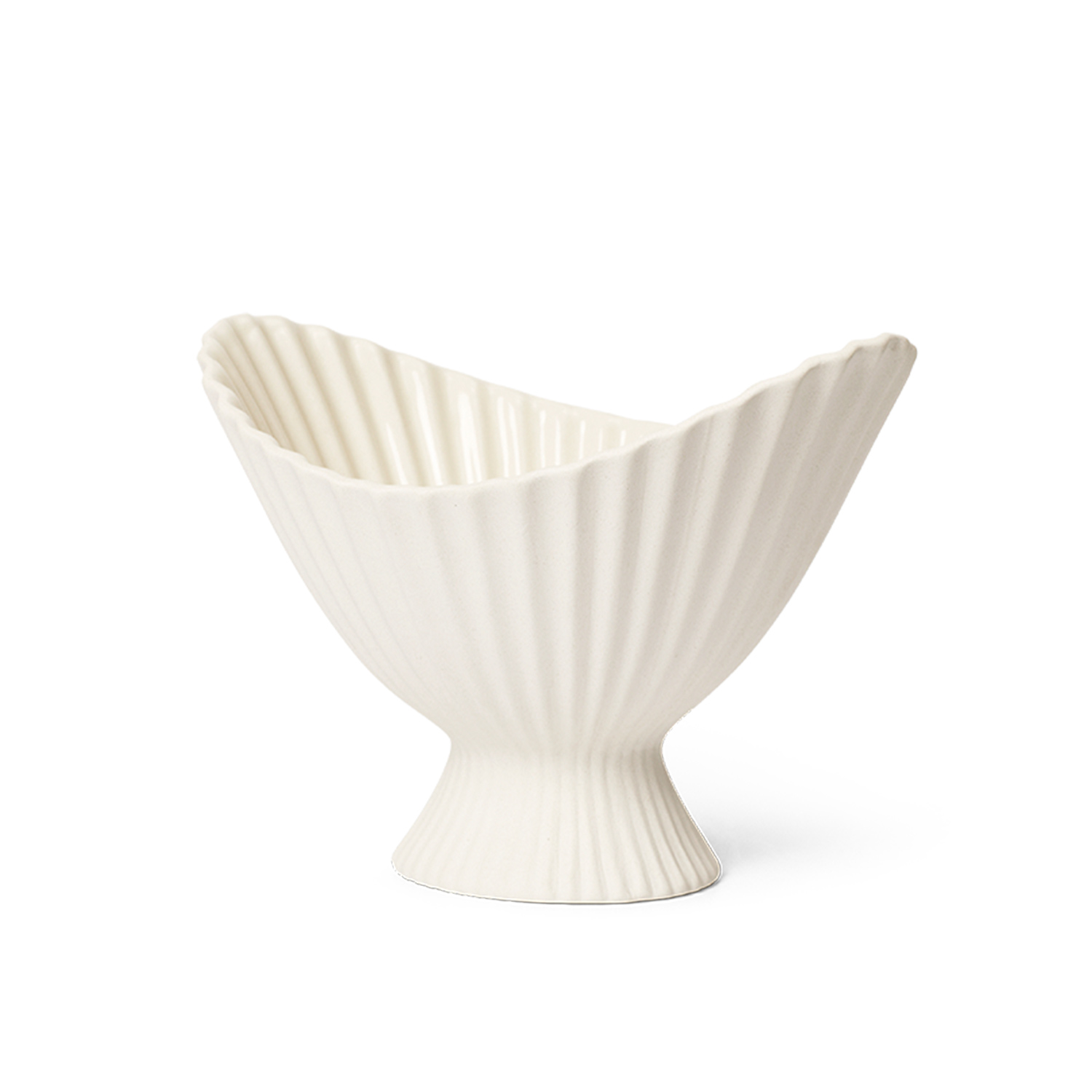 fermLIVING Fountain Schuessel Bowl 19 Off white 1104269013 101342