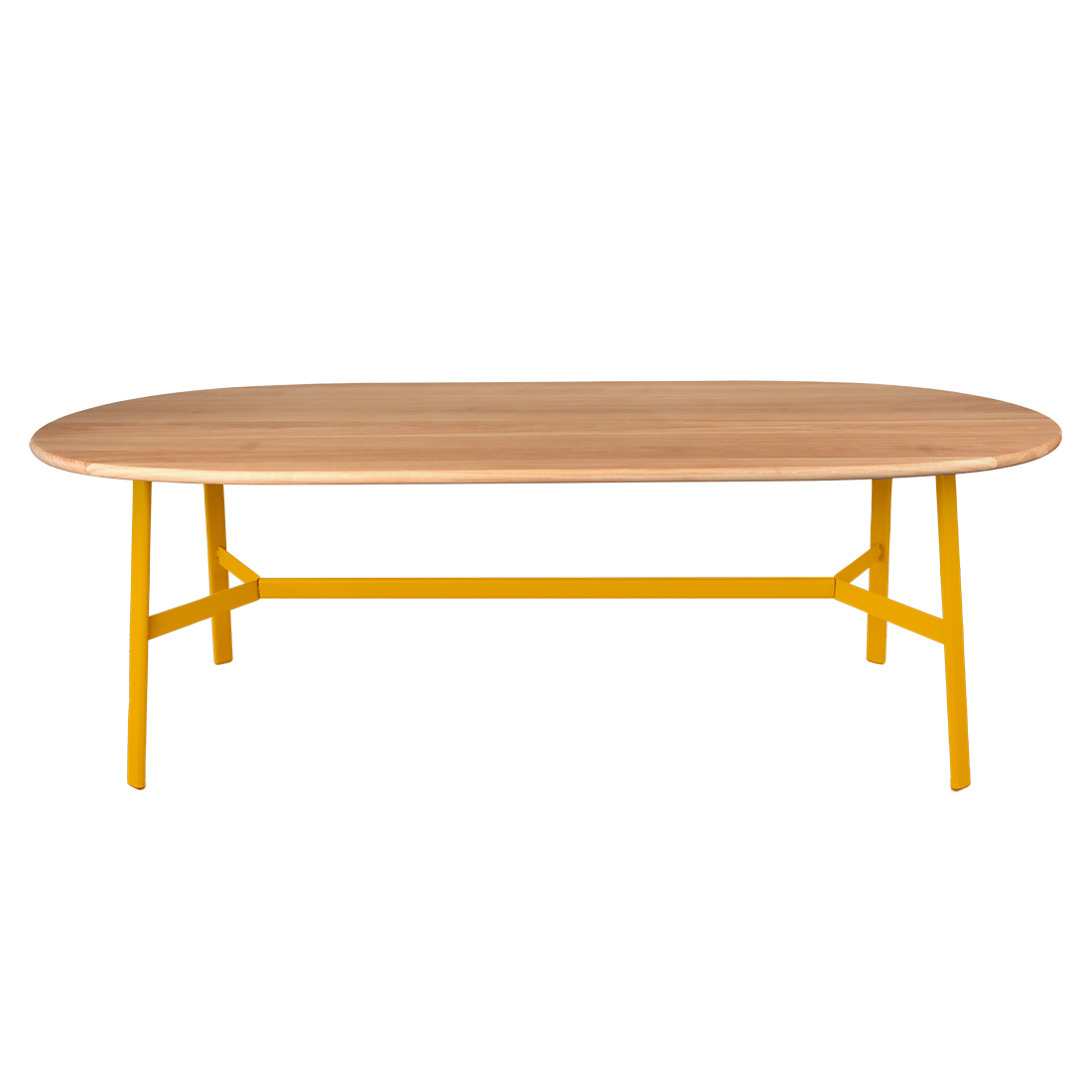 Fermob - So'O Ovaler Tisch Eiche 220x95 cm honig