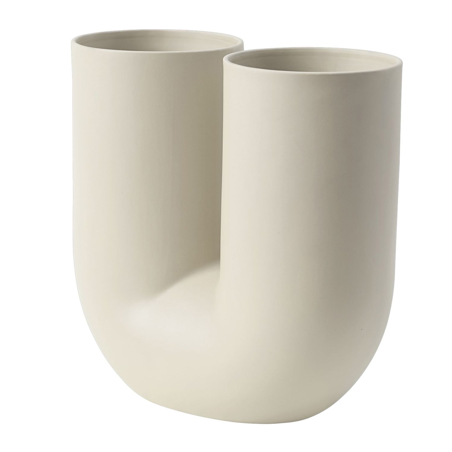 Muuto - Kink Vase 26 cm sand