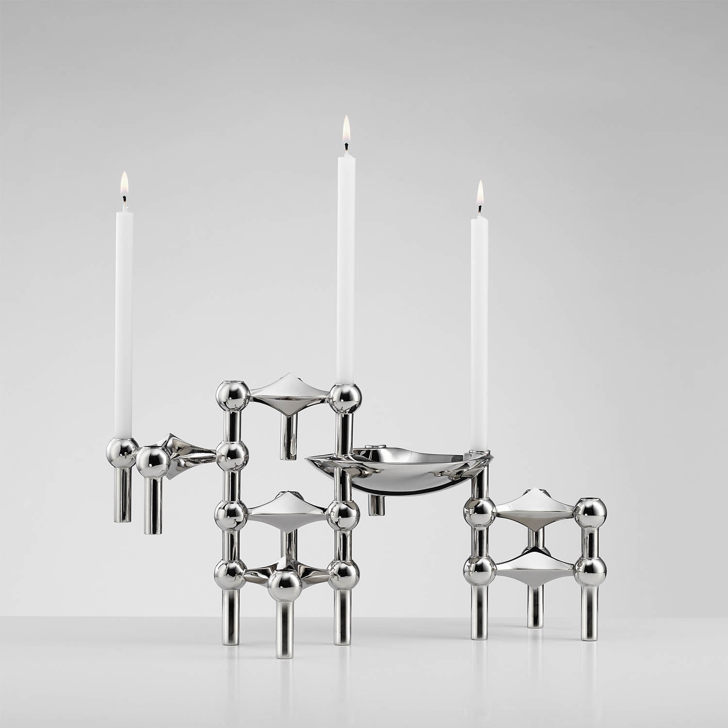 Stoff nagel Schale chrome ambiente