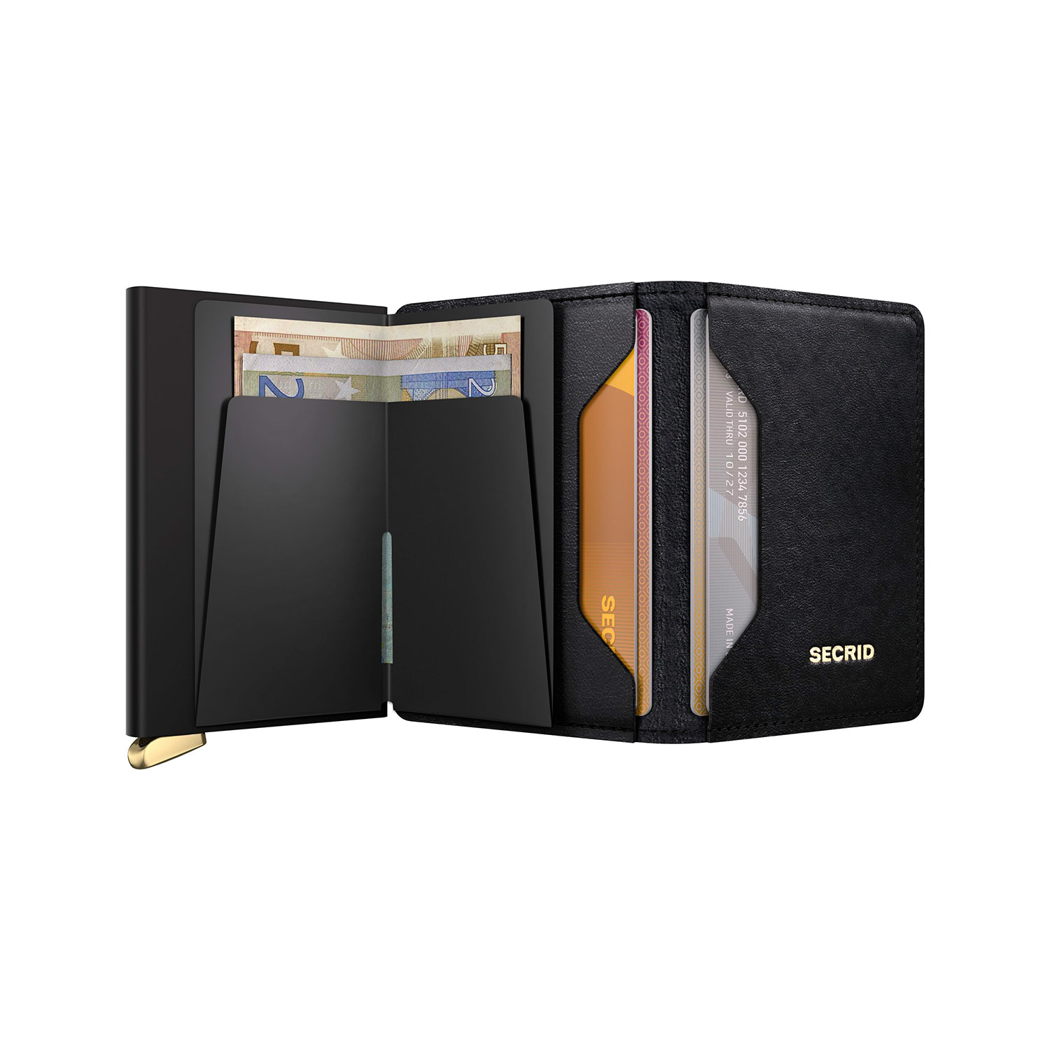 Secrid - Premium+ Slimwallet Emboss Diamond schwarz