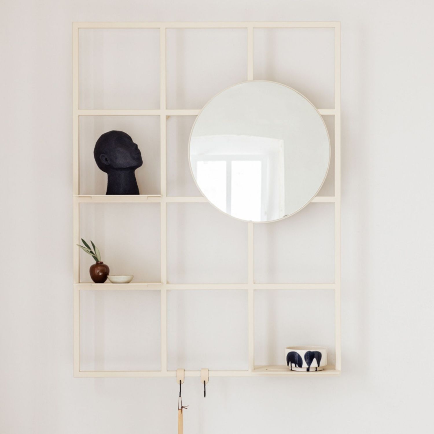 Metallbude - Rivo Metallregal schwarz