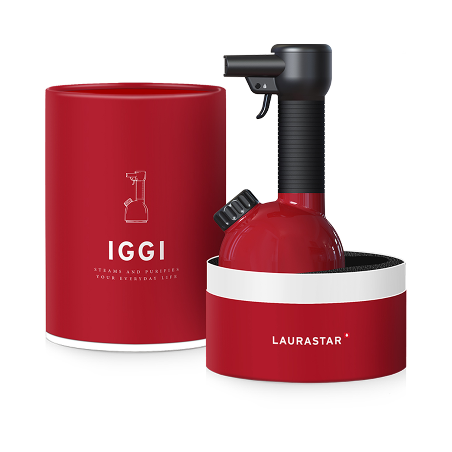 laurastar iggi steamer rot verpackung 99301
