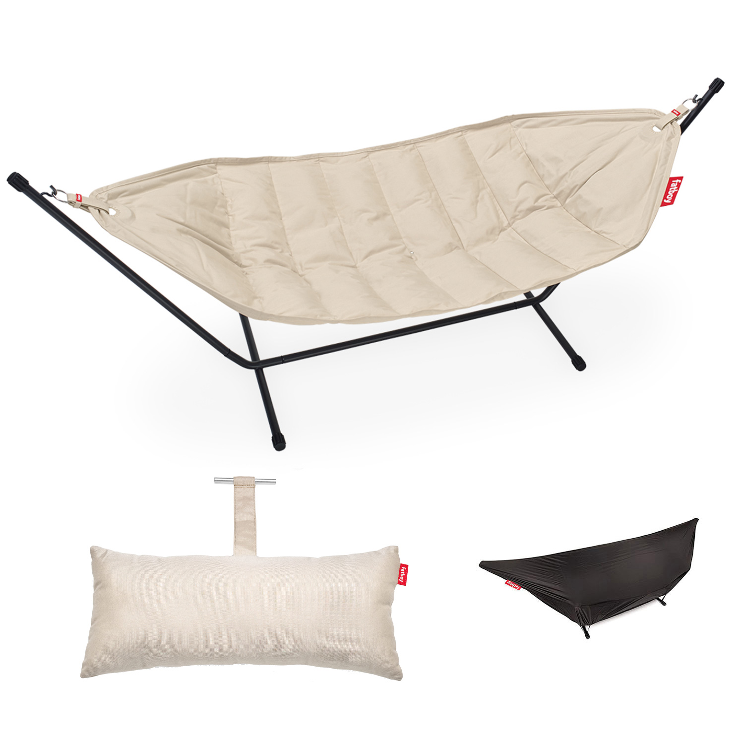 fatboy headdemock superb deluxe sahara schwarz 79682