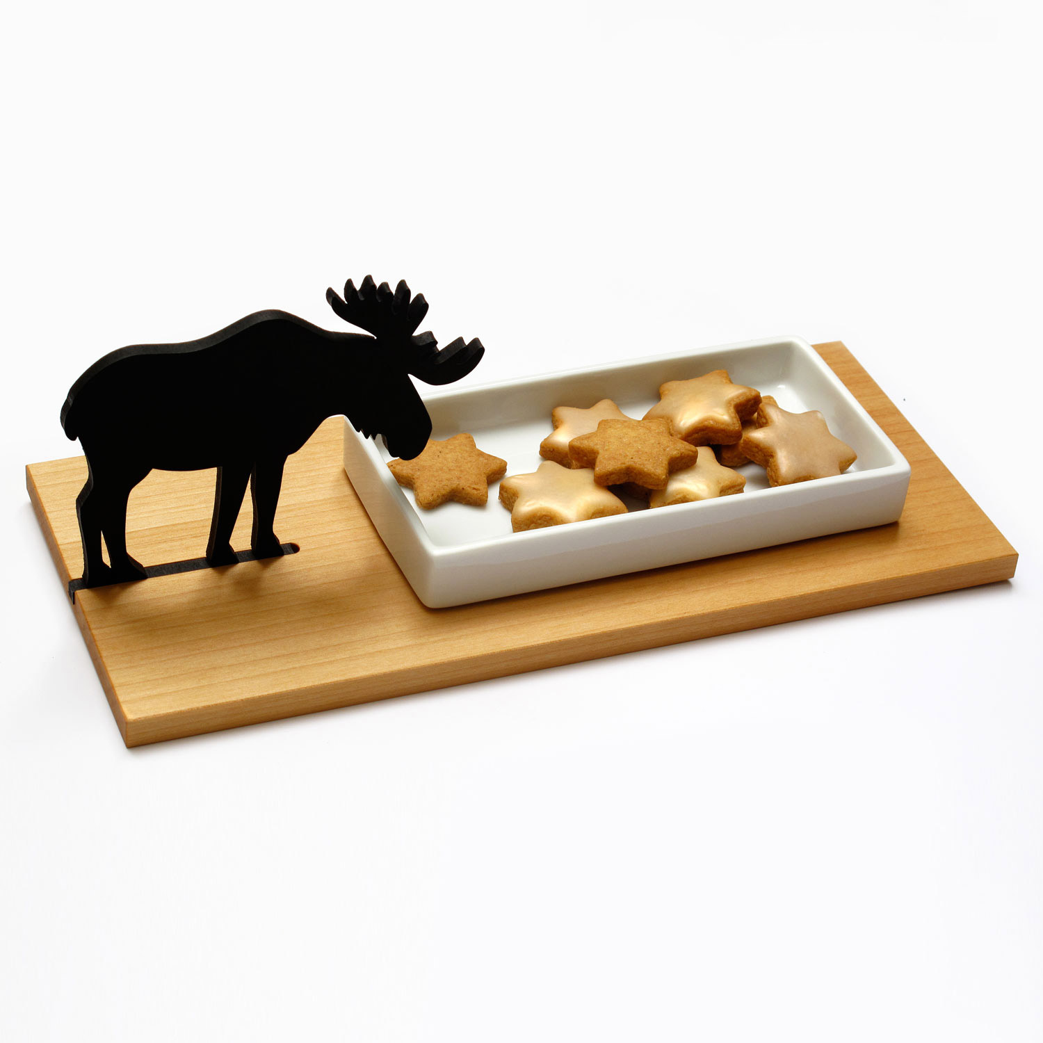 side by side Keksschale Elch 18058