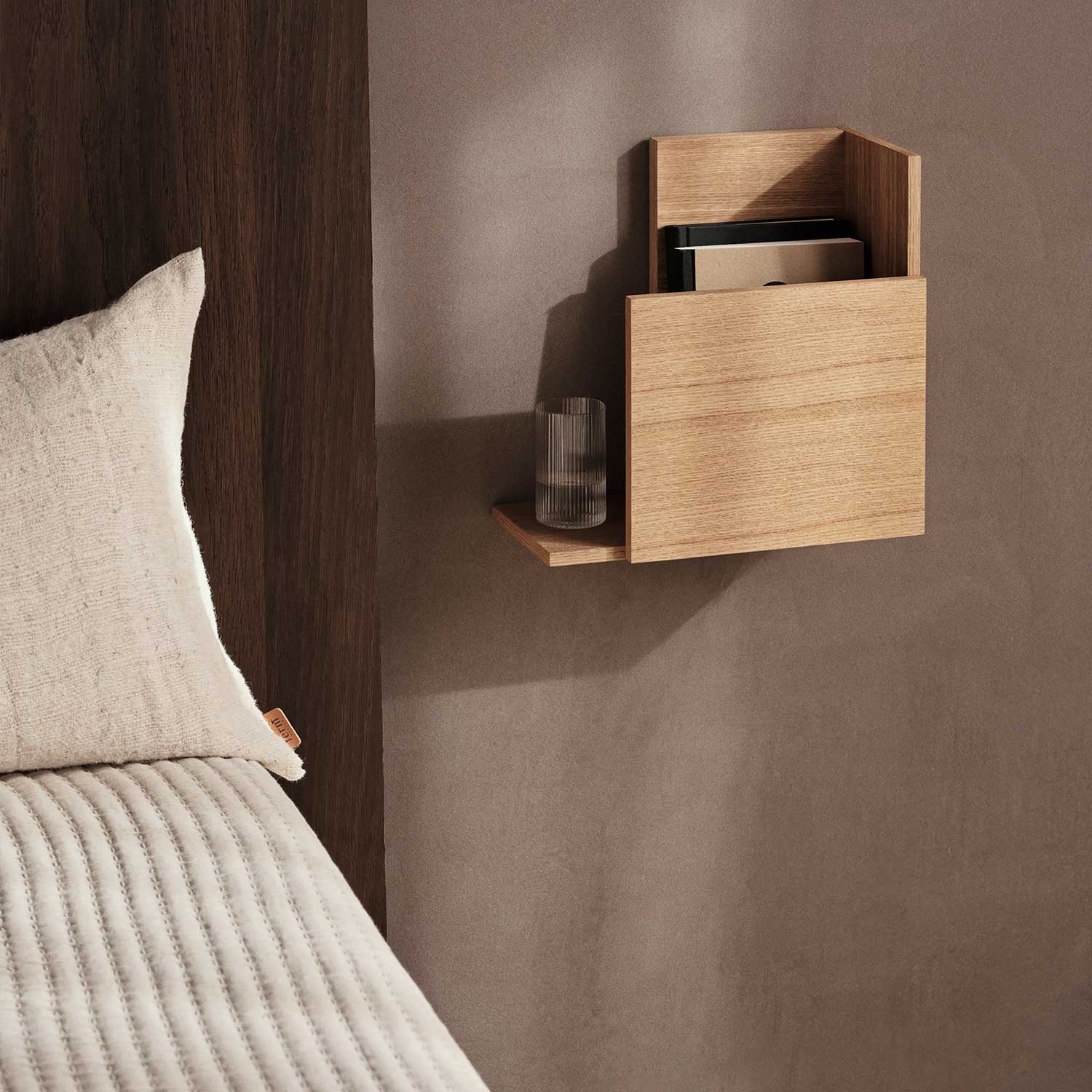 fermLIVING Wandregal Holzregal Stagger 101972