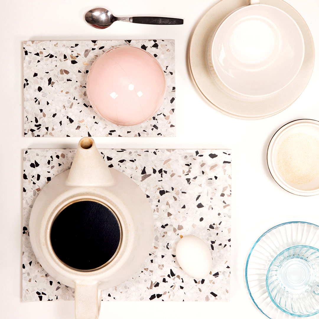 ok design confetti big small black white 69696