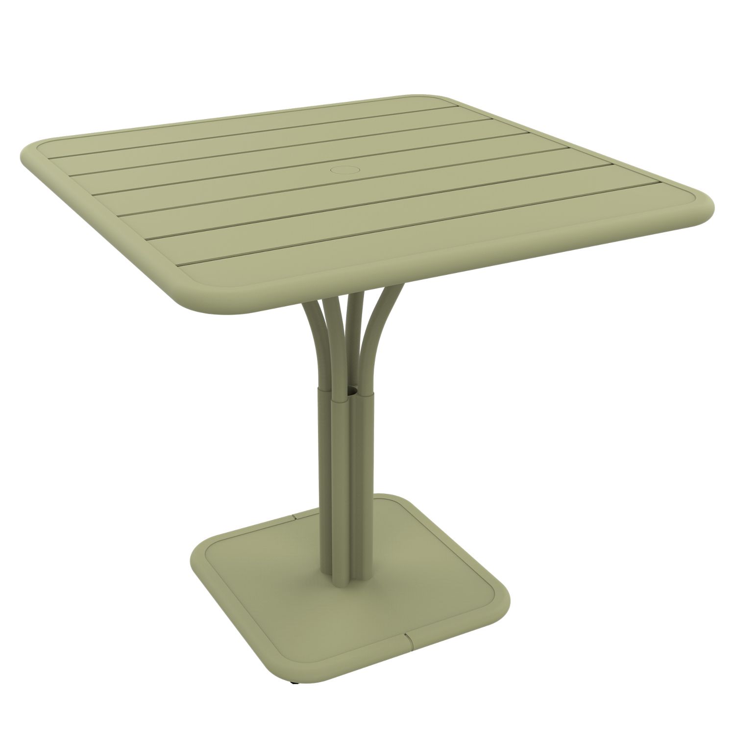Fermob - Luxembourg Kleiner Tisch 80 x 80 cm Lindgrün