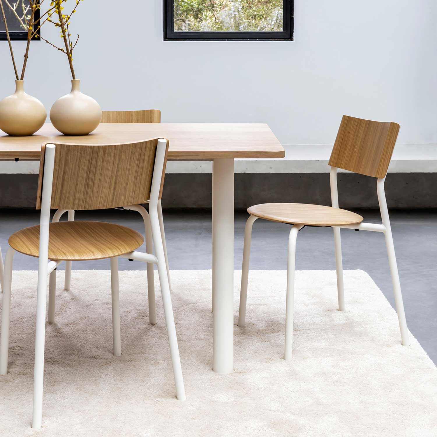 Tiptoe - SSD Stuhl öko-zertifiziert graphitschwarz/Eiche