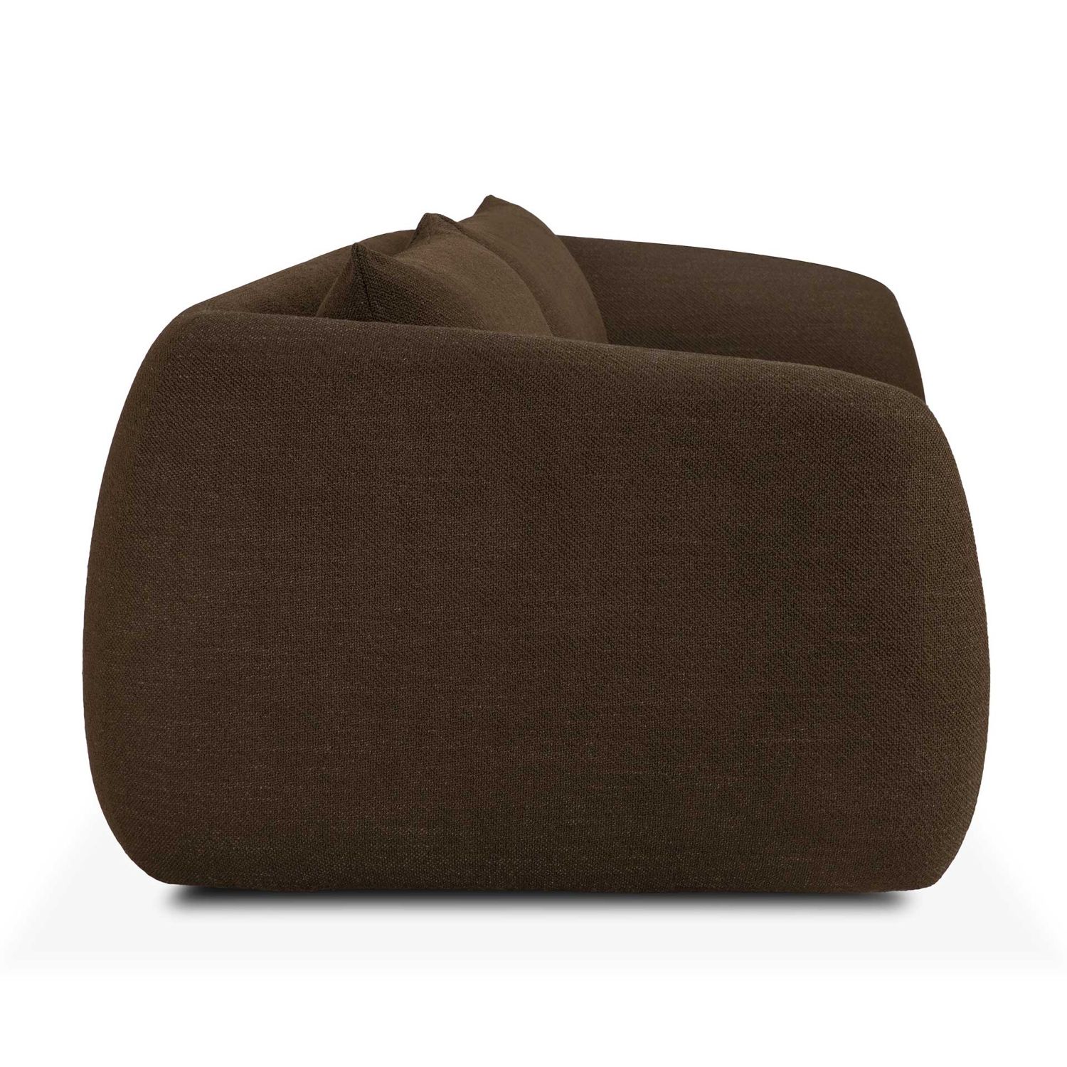 Ethnicraft - Figur Sofa 3-Sitzer chocolate