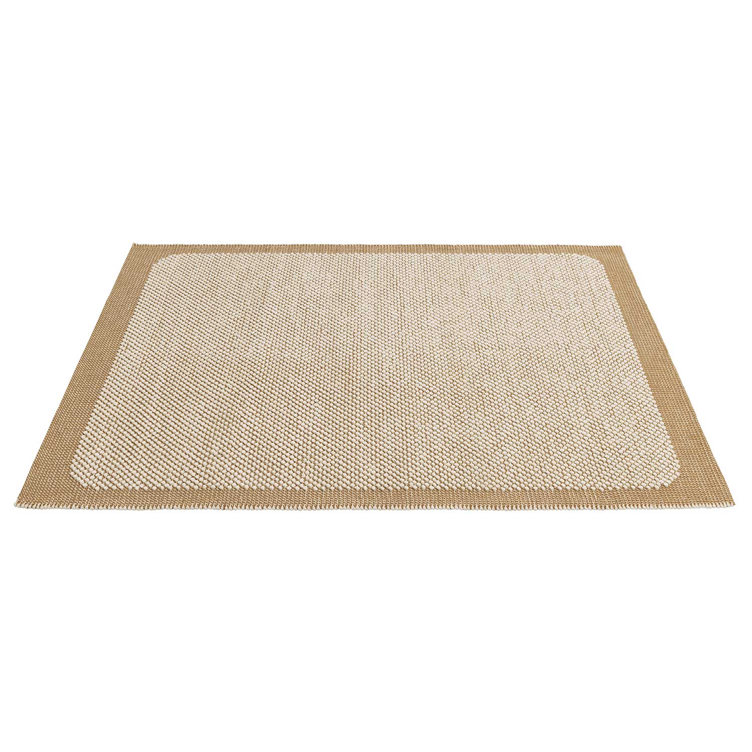 muuto pebble rug 200x300 burnt orange 89525