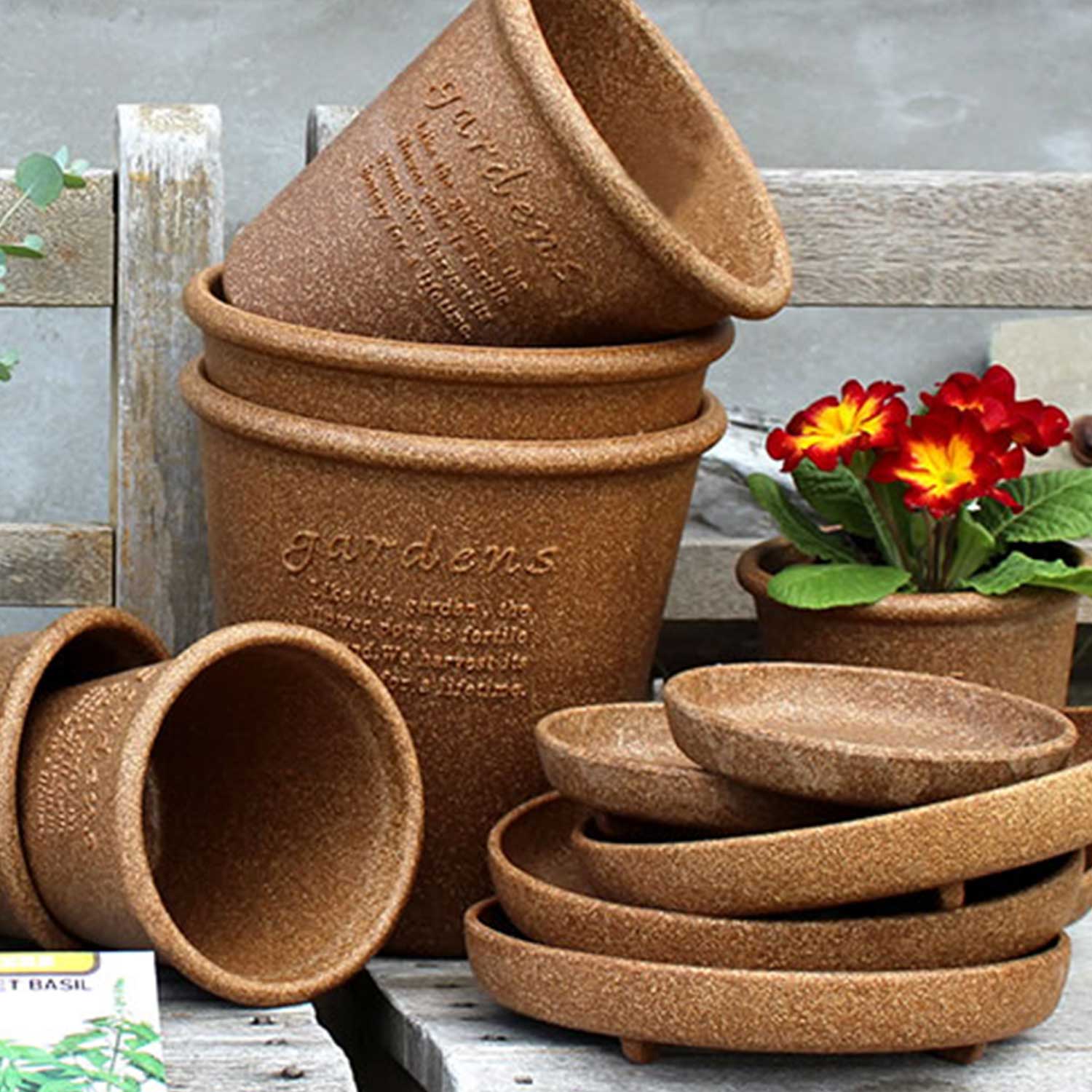 Hachiman - Eco Plate Round Type #8 senf