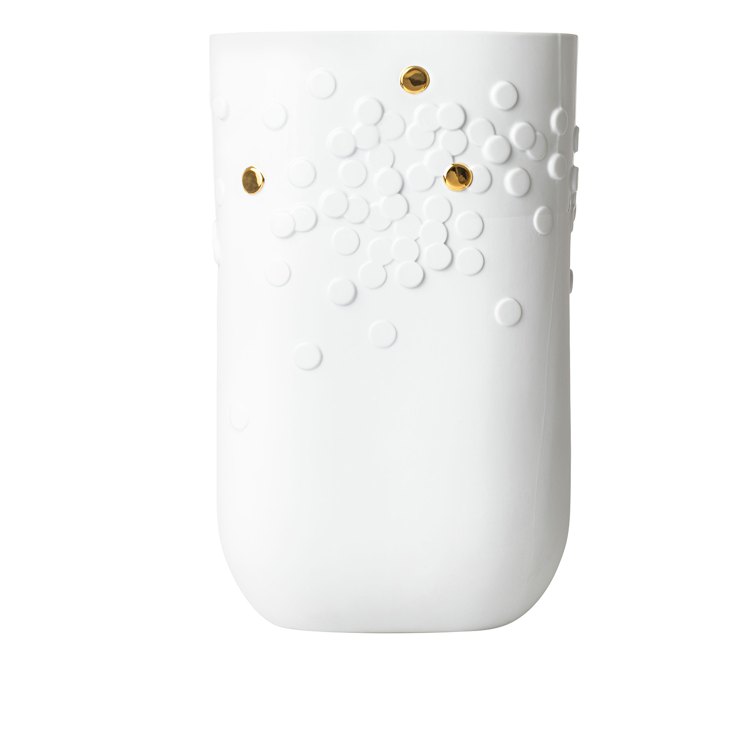 Raeder Design Goldener Punkt Vase gross 90701 106078