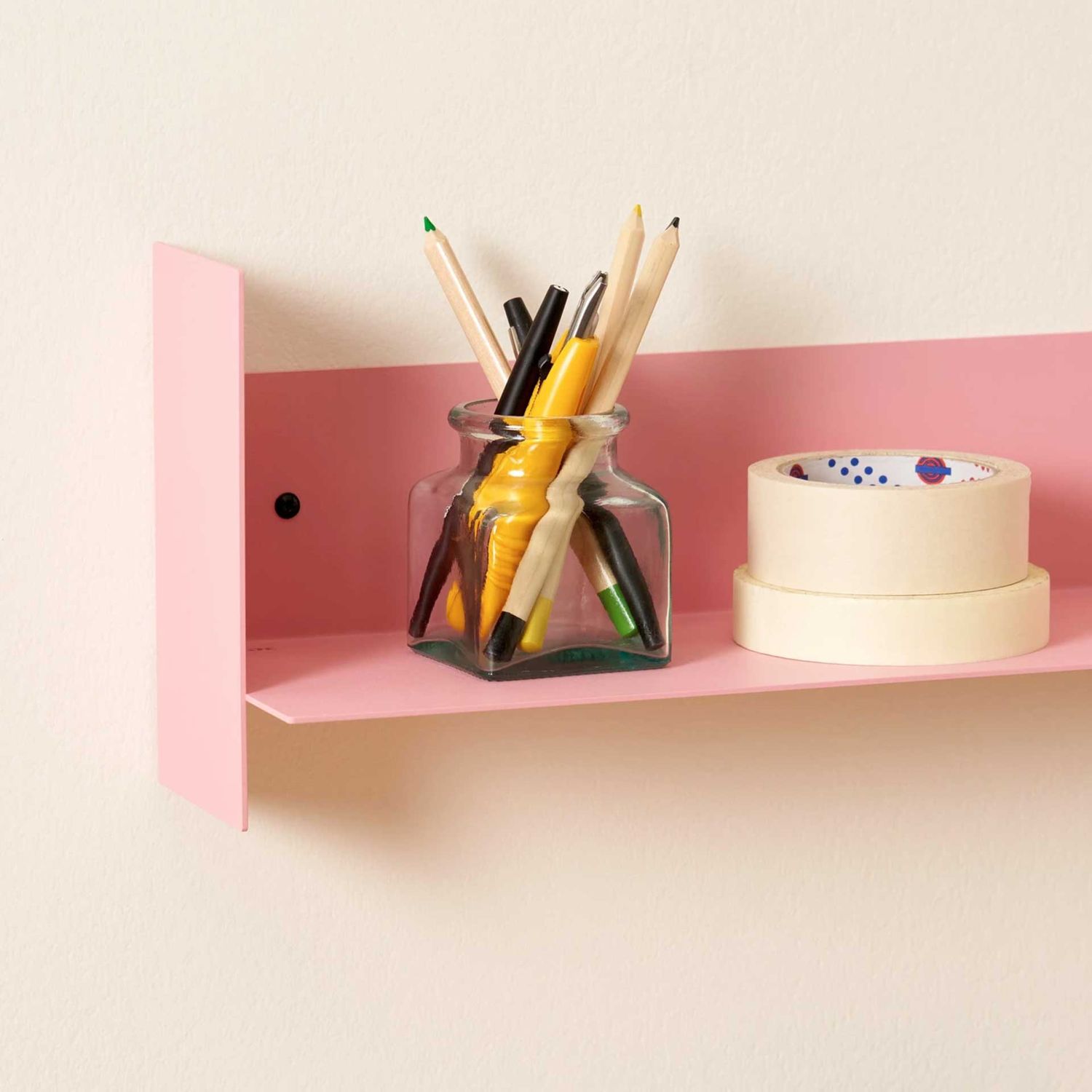 Tiptoe - PLI Wandregal 30 x 15 cm puderrosa