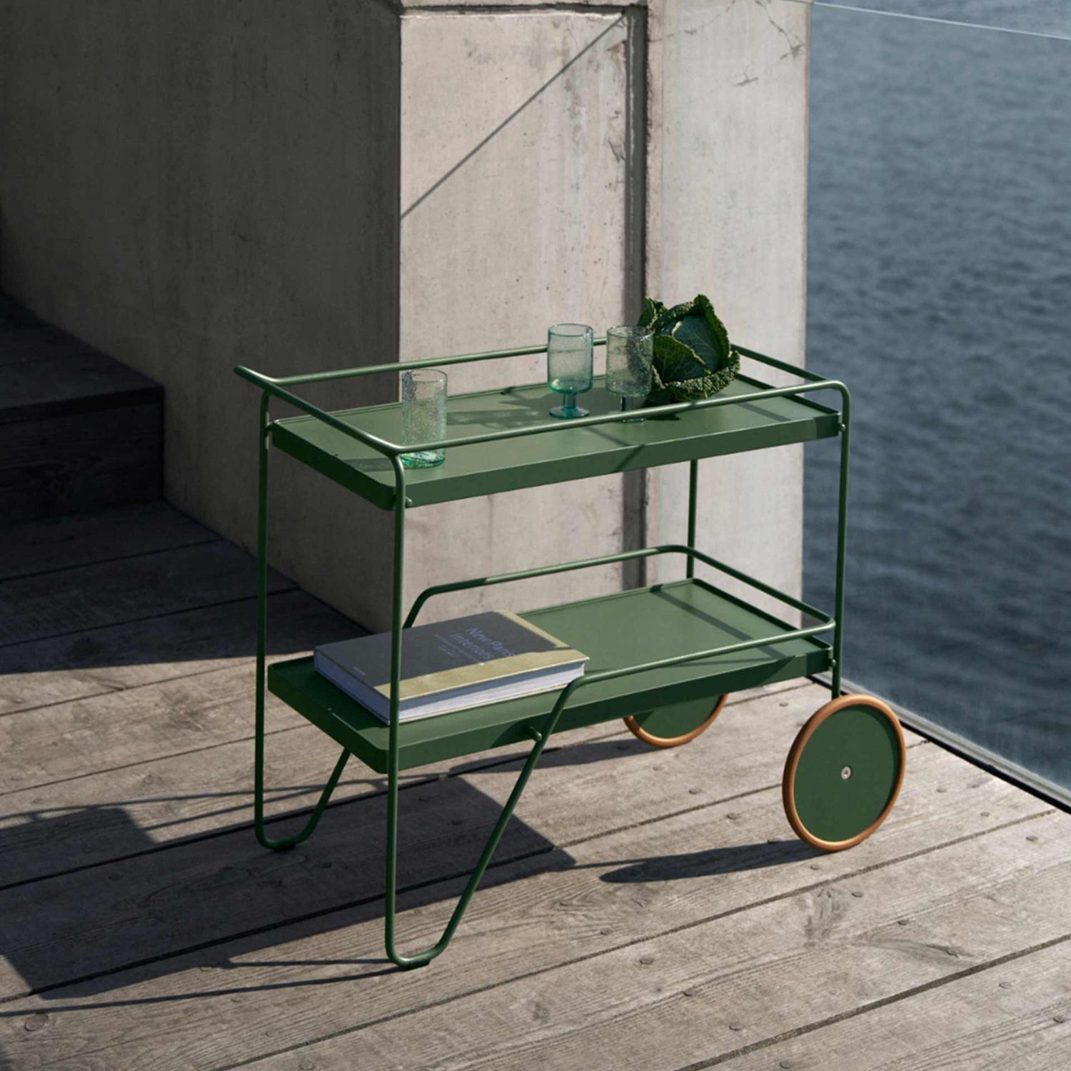 HOUE - Click Servierwagen beige