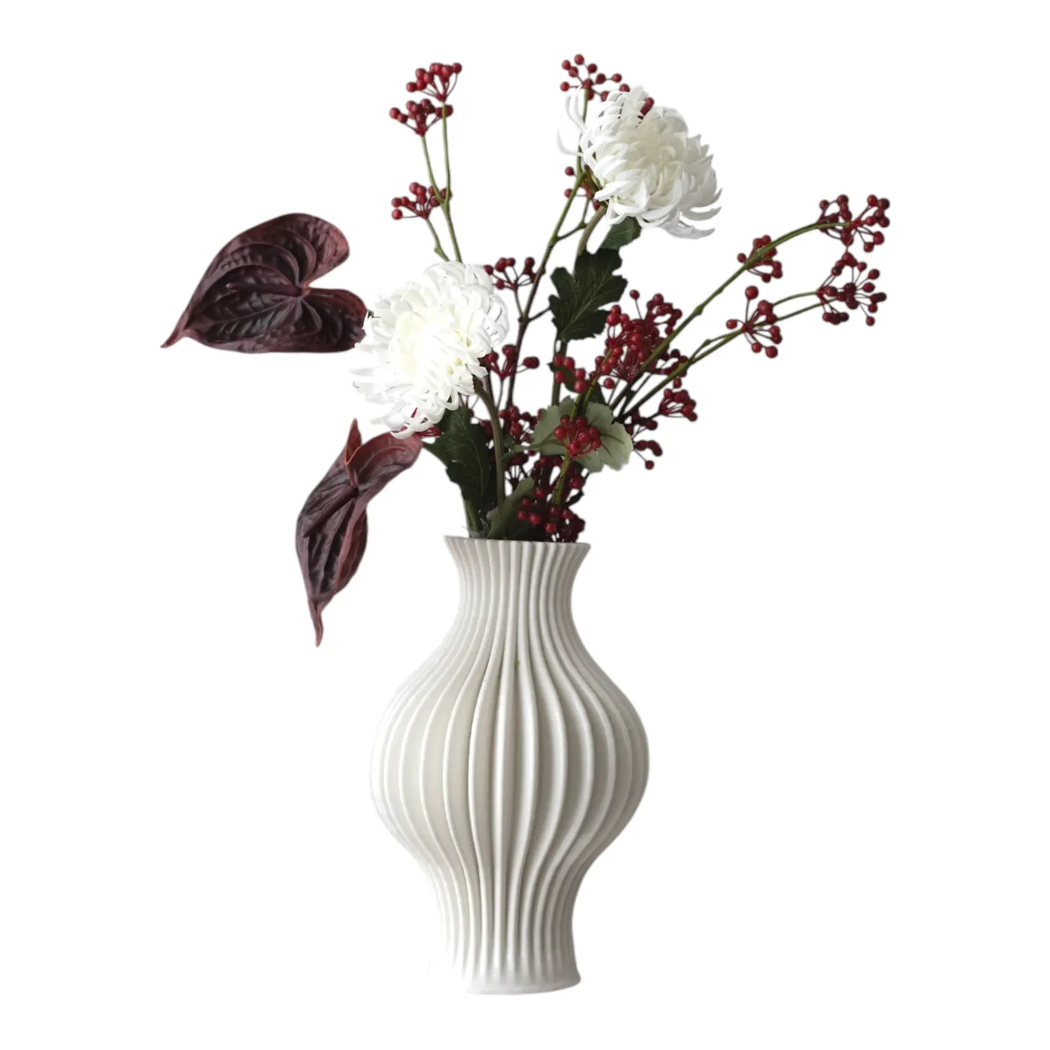 BLOOM OBJECTS - Frosty Berry Kunstblumenstrauß