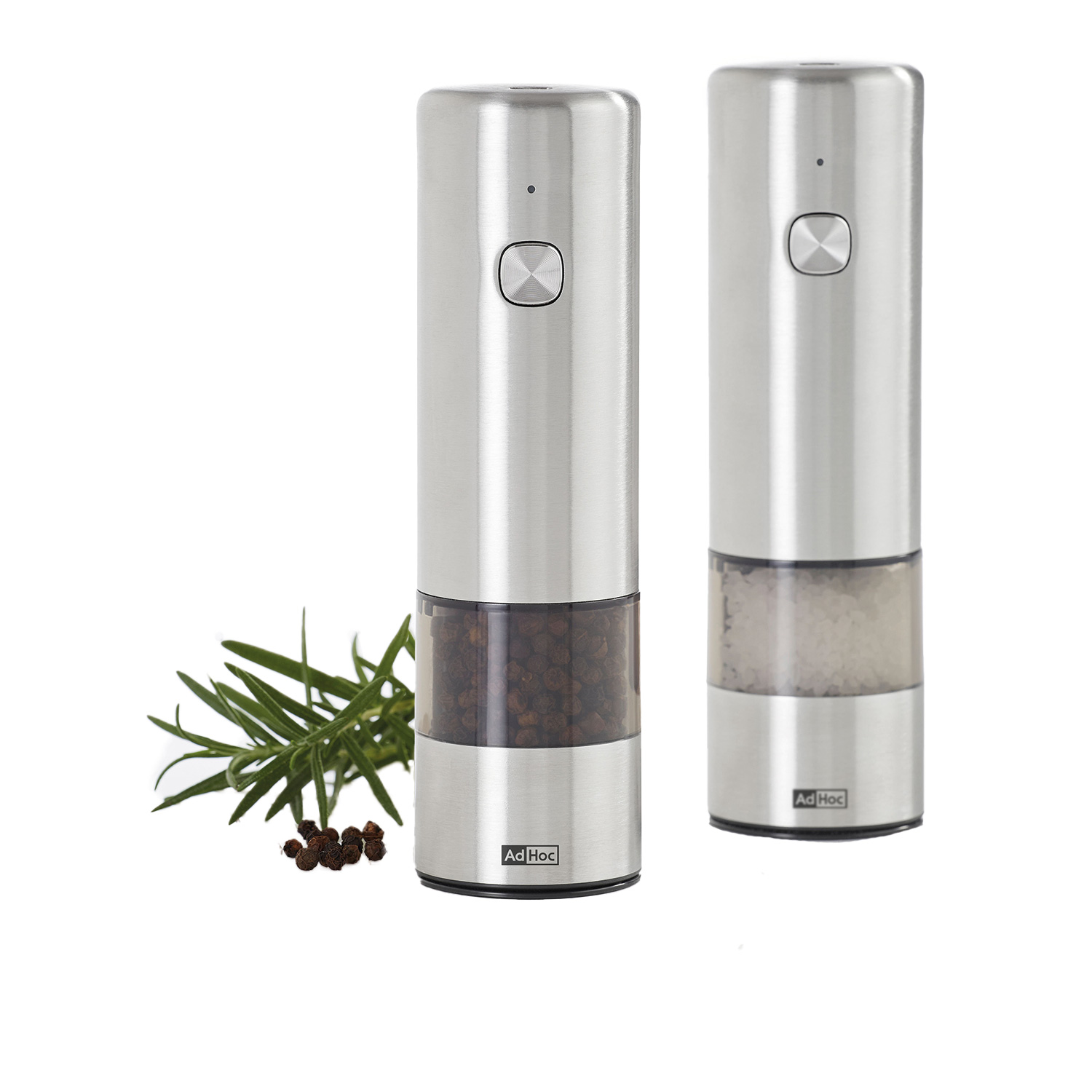 adhoc imill salz und pfeffermuehle gruen edelstahl 90376